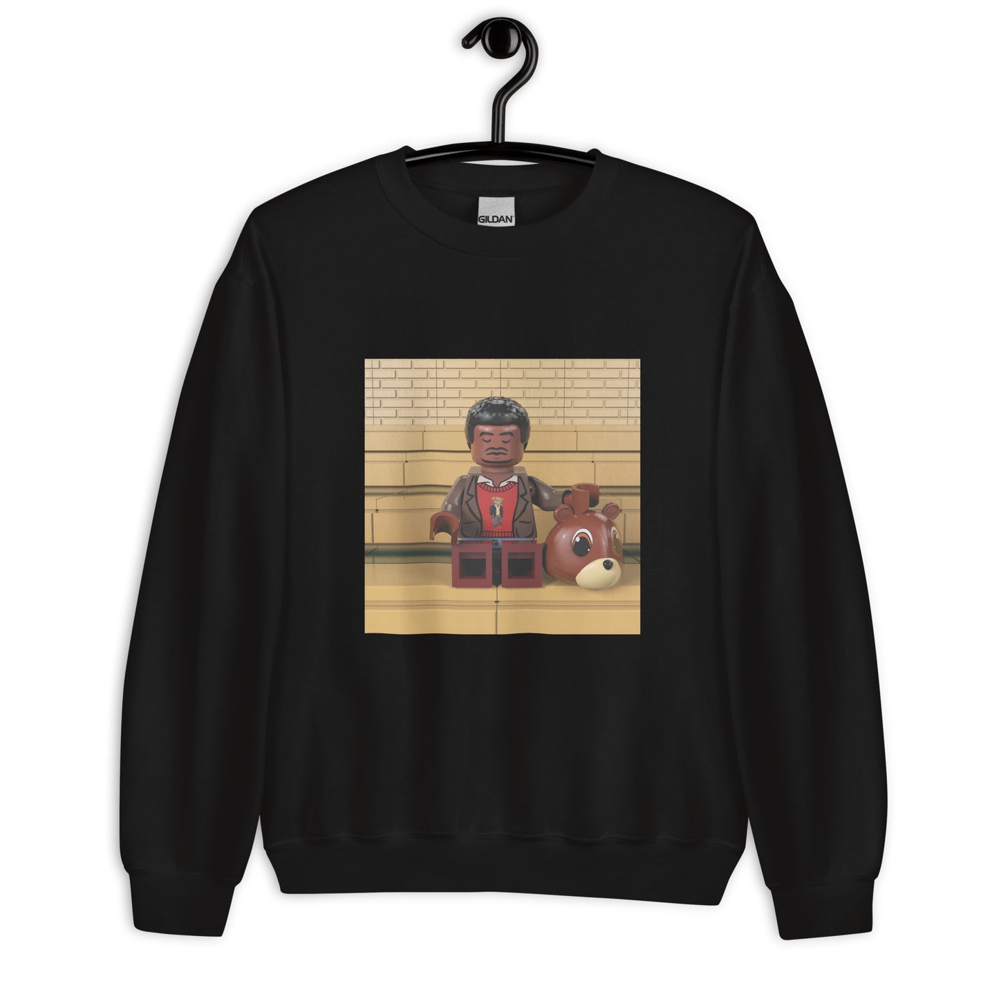 "Kanye West - The College Dropout (Photoshoot)" Lego Parody Sweatshirt