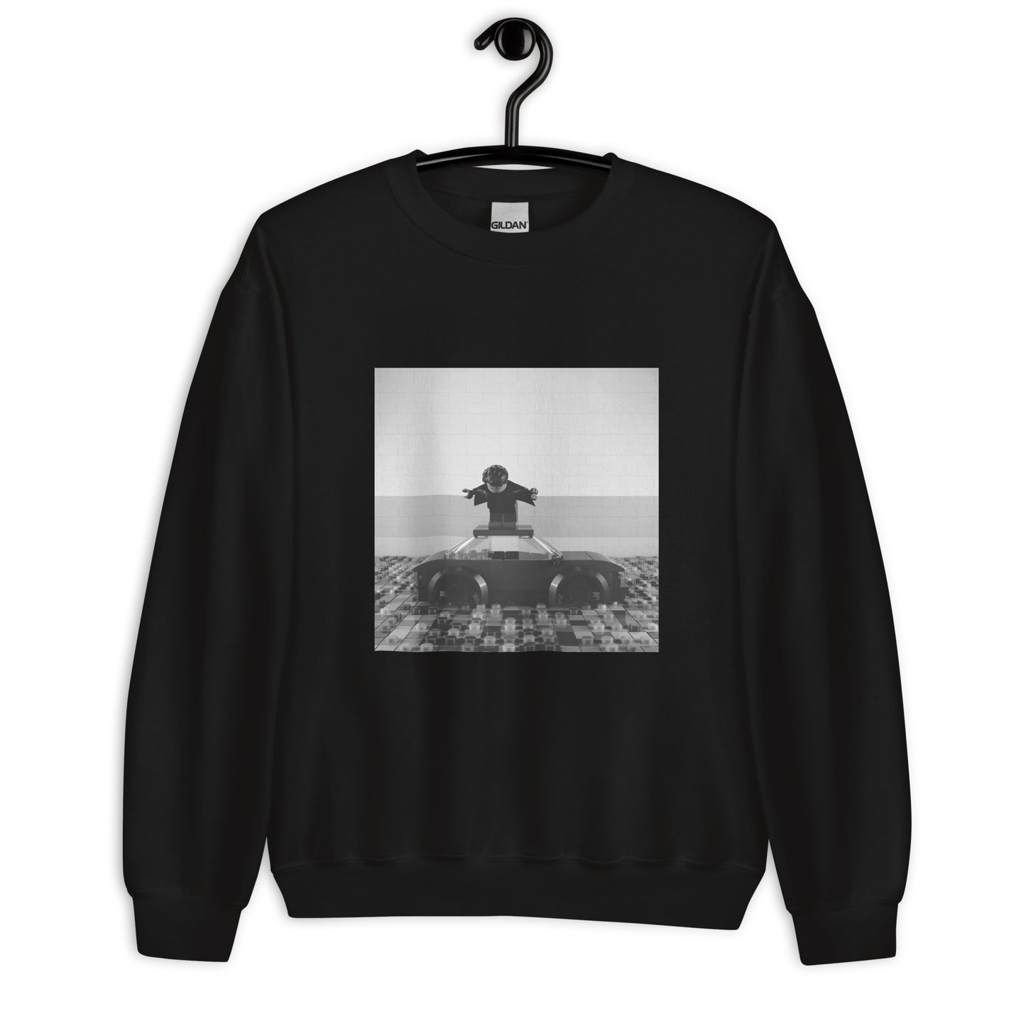 "The 1975 - Being Funny in a Foreign Language" Lego Parody Sweatshirt