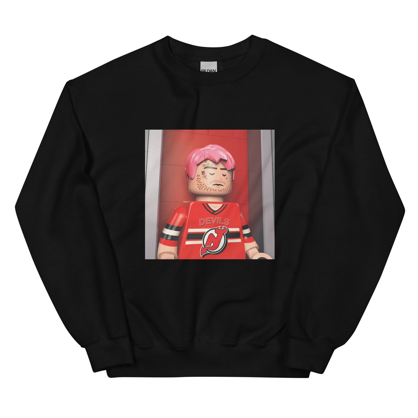 "Lil Peep - Hellboy" Lego Parody Sweatshirt