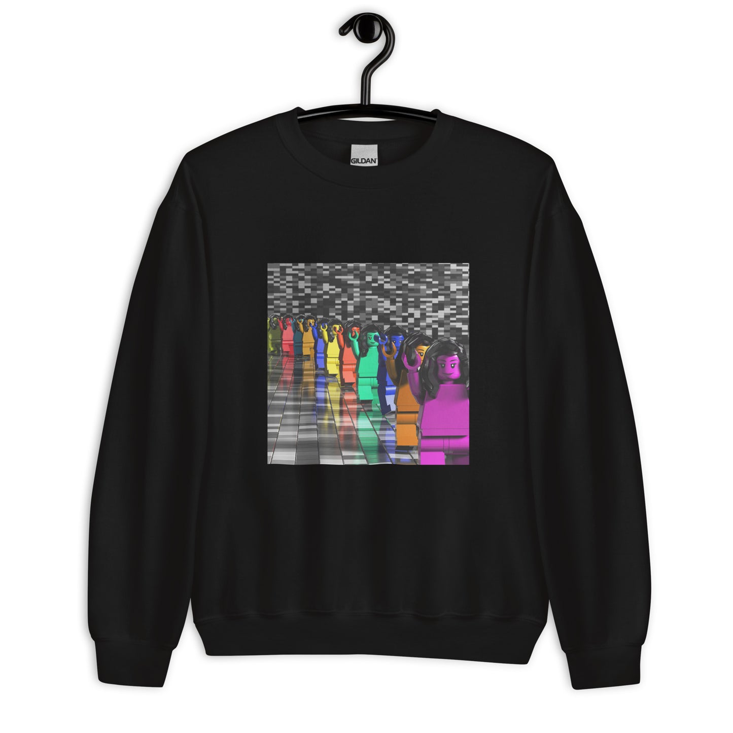 "TV Girl - Death of a Party Girl" Lego Parody Sweatshirt