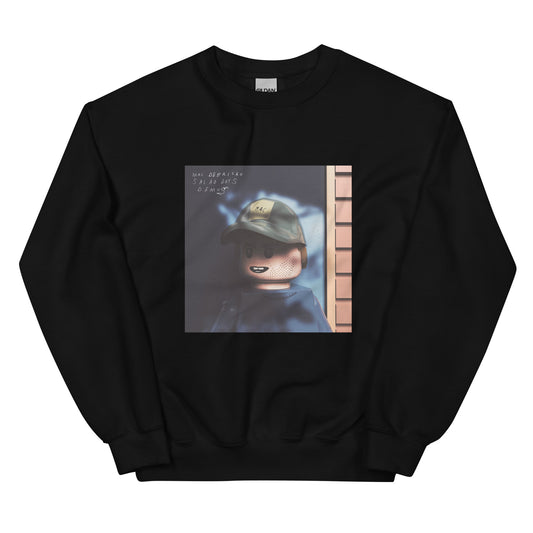 "Mac DeMarco - Salad Days Demos" Lego Parody Sweatshirt