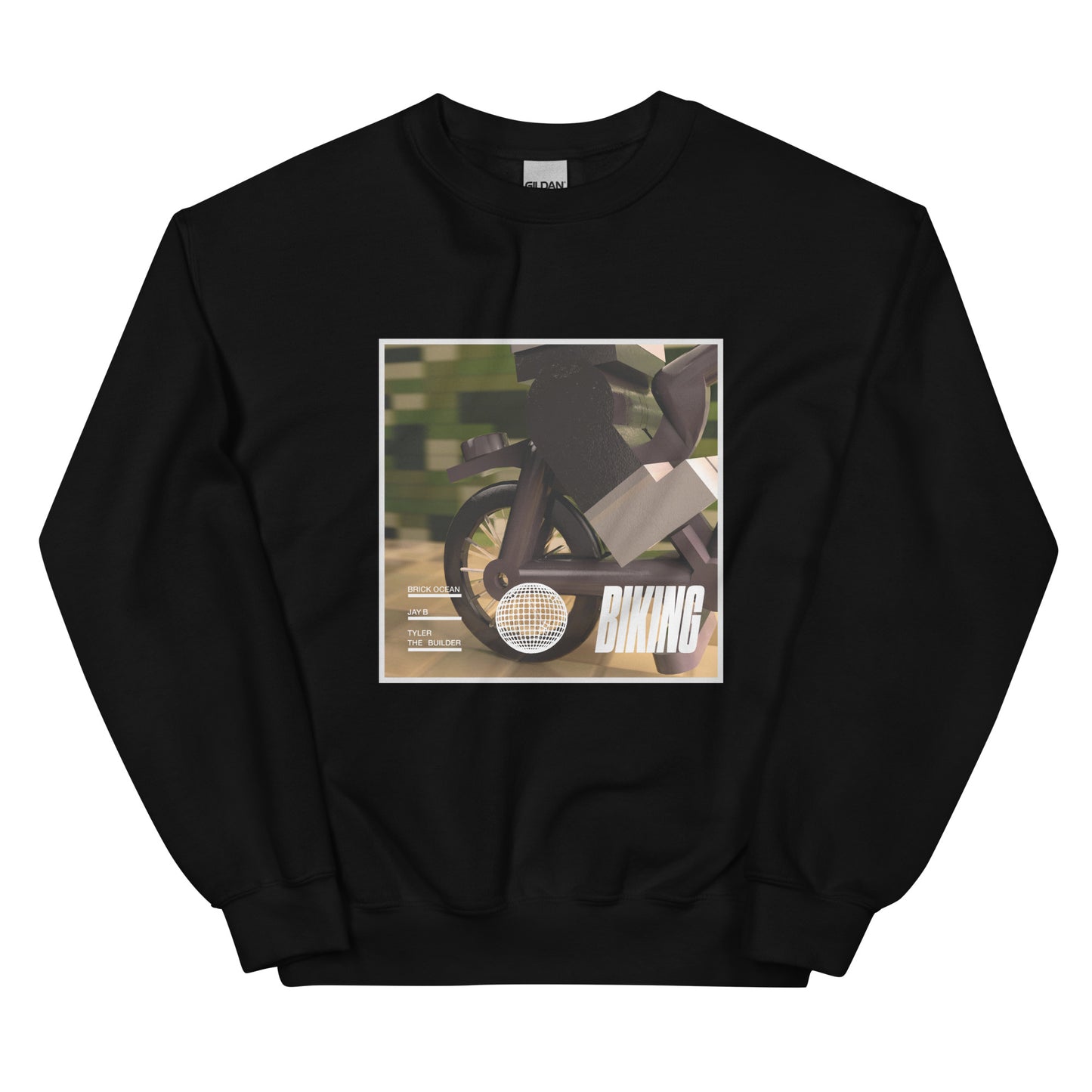 "Frank Ocean - Biking (Feat. JAY Z & Tyler, The Creator)" Lego Parody Sweatshirt