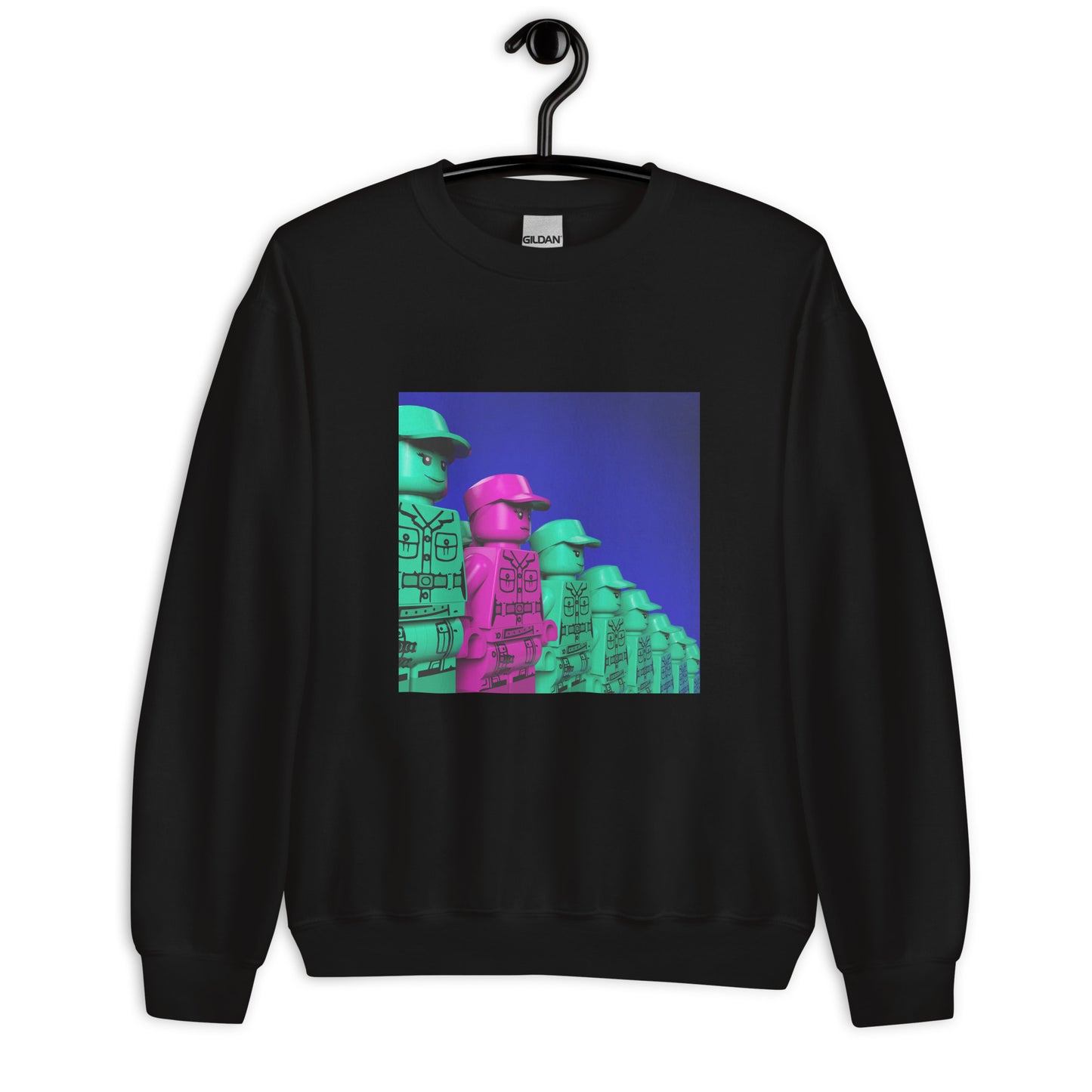 "TV Girl & Madison Acid - Maddie Acid’s Purple Hearts Club Band" Lego Parody Sweatshirt