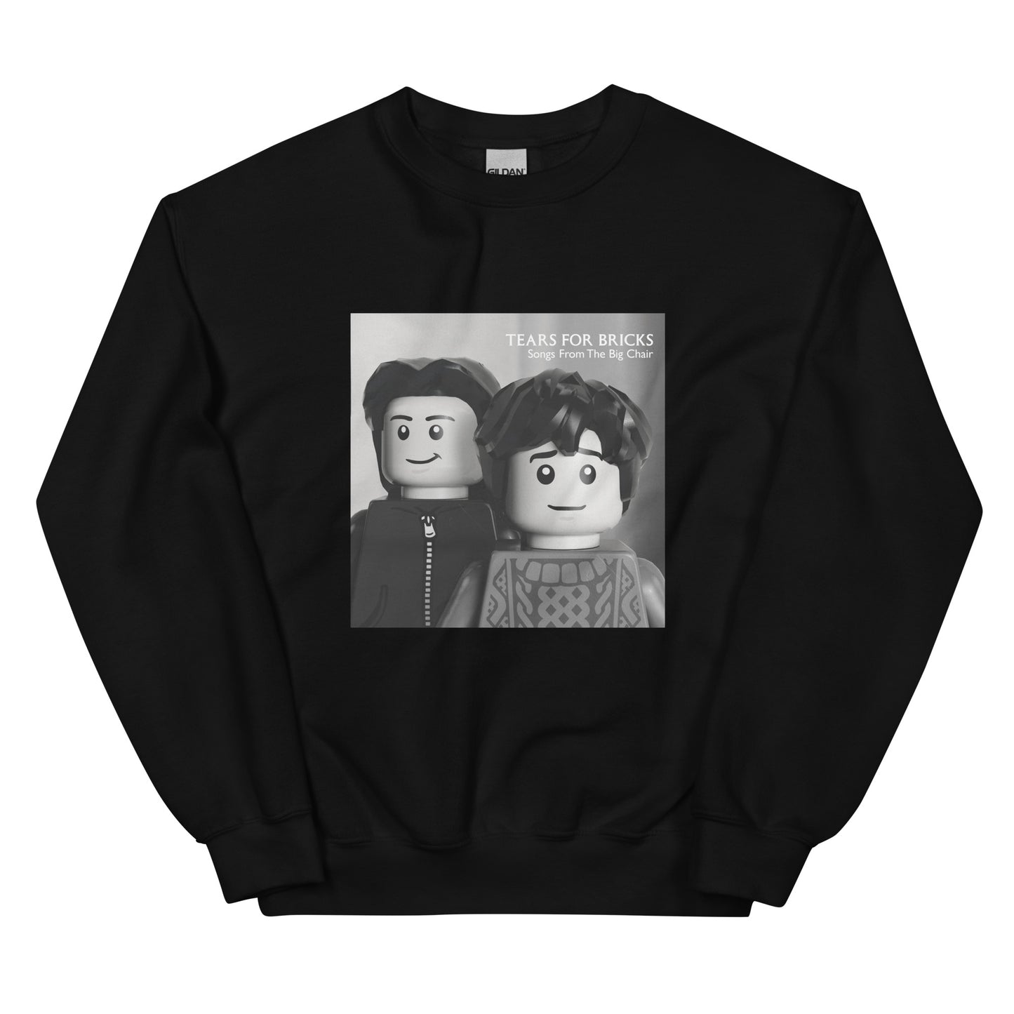 "Tears For Fears - Songs from the Big Chair" Lego Parody Sweatshirt