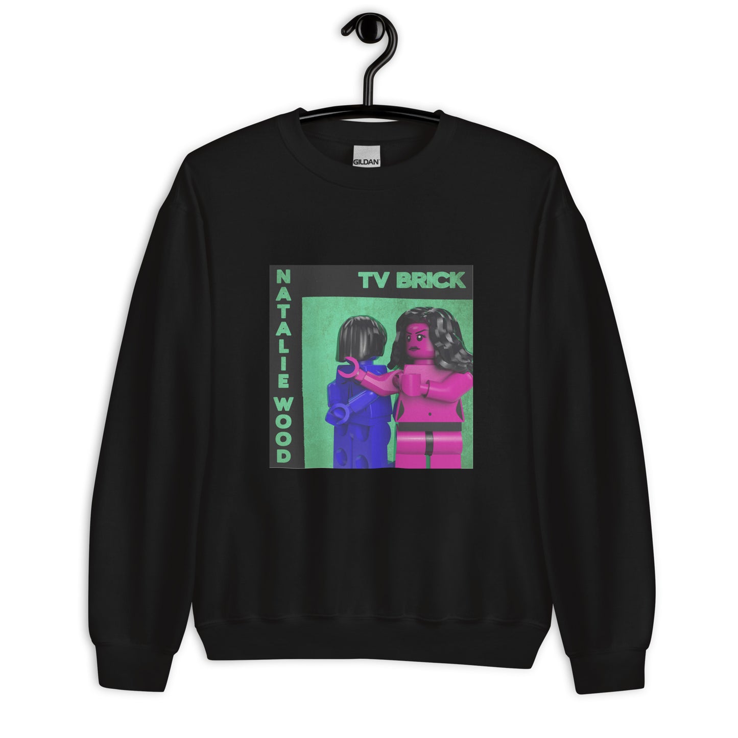 "TV Girl - Natalie Wood" Lego Parody Sweatshirt