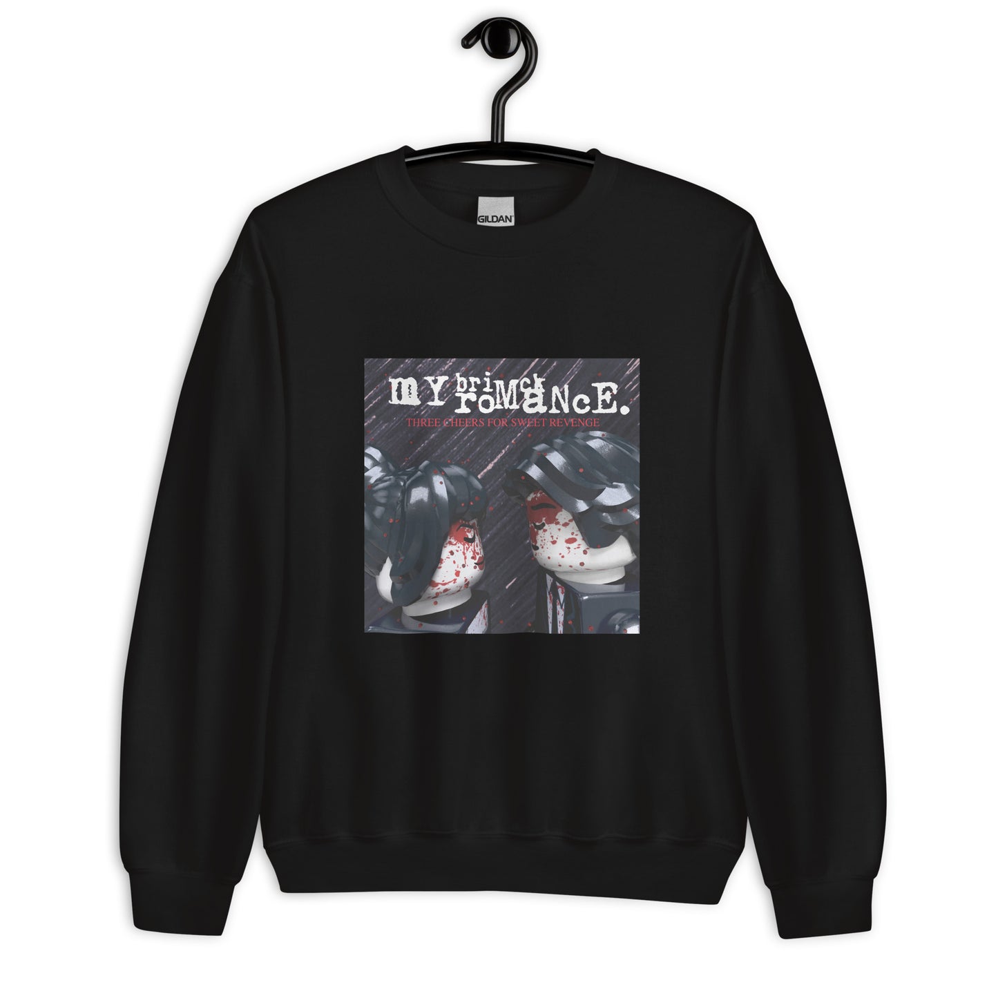 "My Chemical Romance - Three Cheers for Sweet Revenge" Lego Parody Sweatshirt