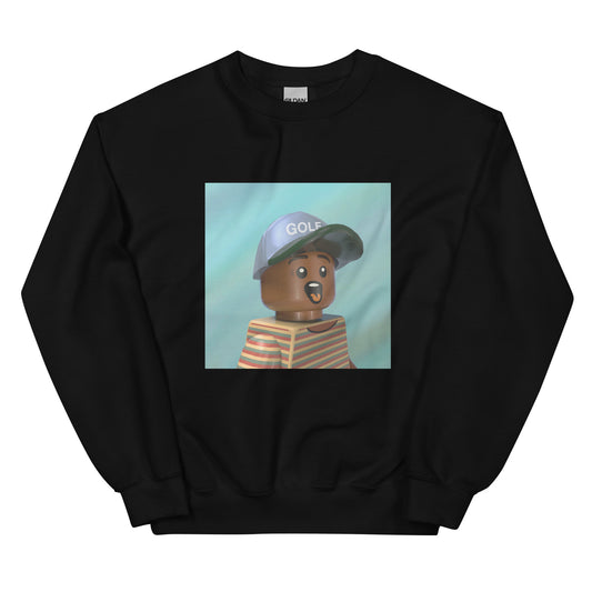 "Tyler, The Creator - Wolf [Cover Shoot Outtake]" Lego Parody Sweatshirt