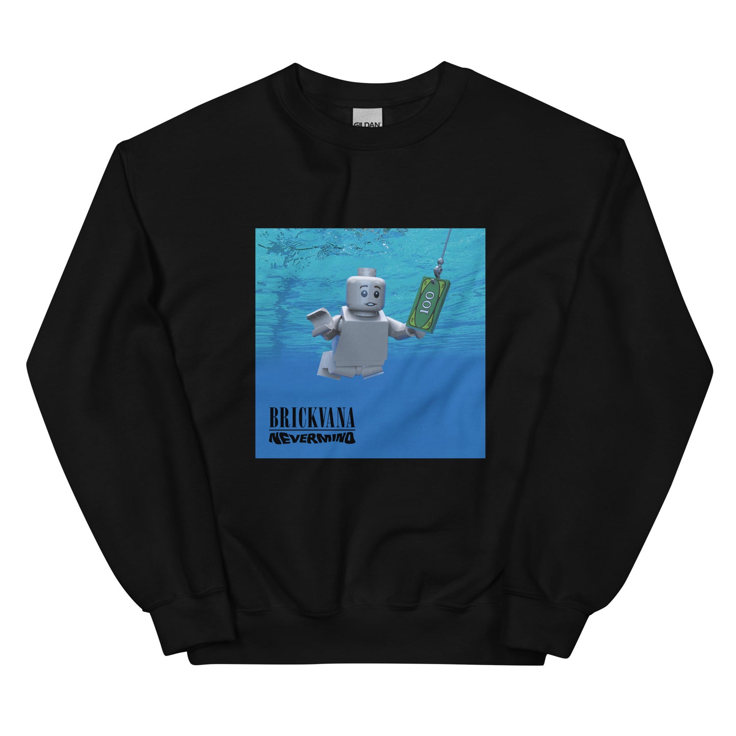 "Nirvana - Nevermind" Lego Parody Sweatshirt