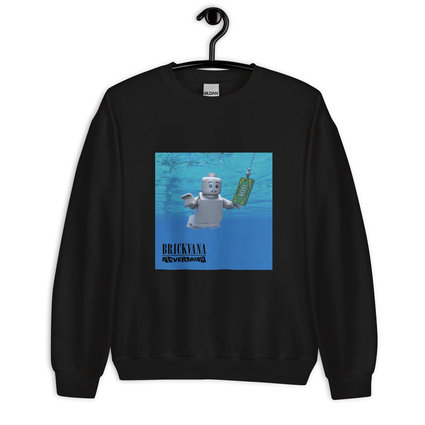 "Nirvana - Nevermind" Lego Parody Sweatshirt