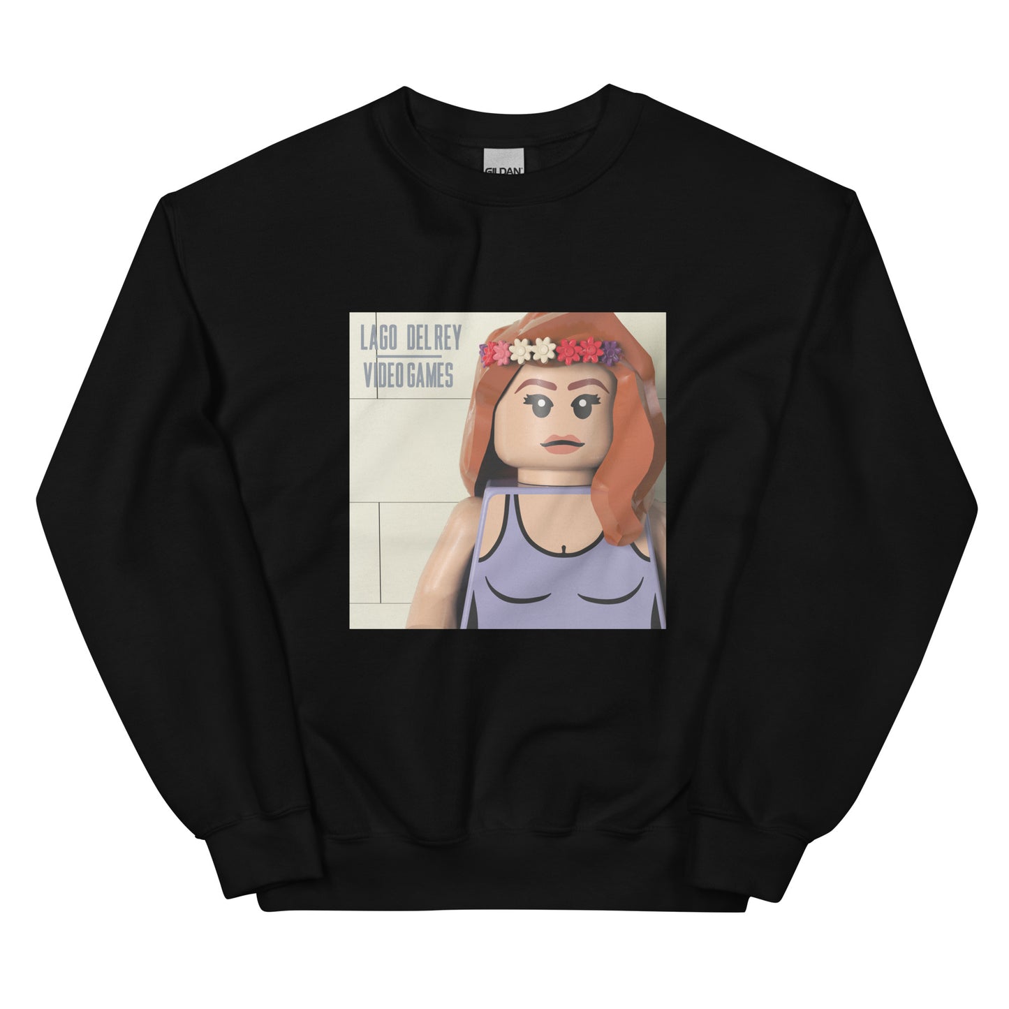 "Lana Del Rey - Video Games" Lego Parody Sweatshirt