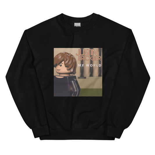 "Justin Bieber - My World" Lego Parody Sweatshirt