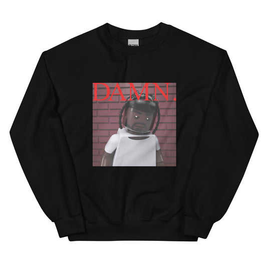"Kendrick Lamar - DAMN." Lego Parody Sweatshirt