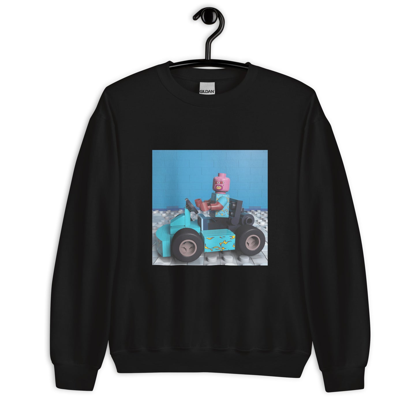 "Tyler, The Creator - "Cherry Bomb" Go-Kart" Lego Parody Sweatshirt