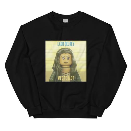 "Lana Del Rey - West Coast" Lego Parody Sweatshirt