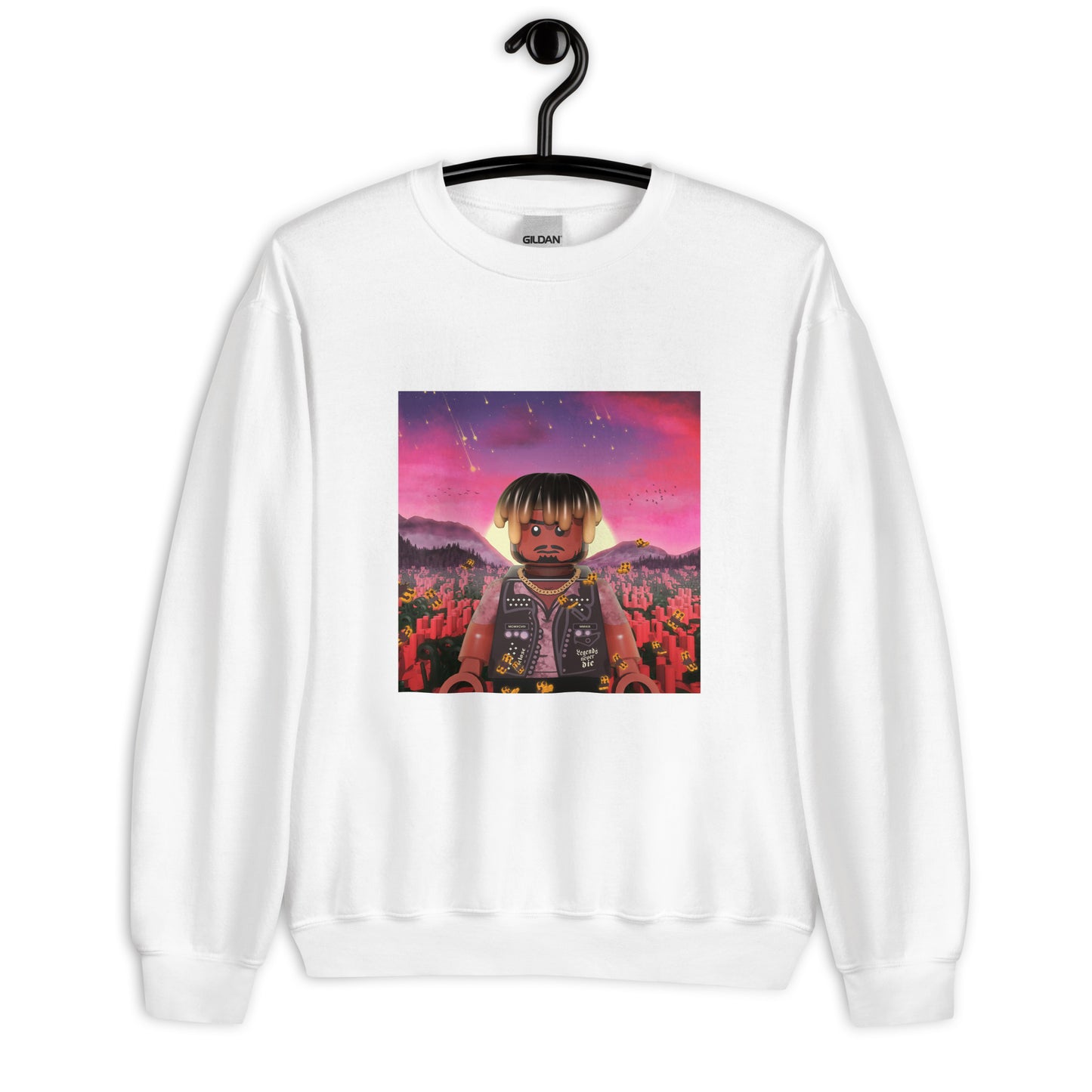 "Juice WRLD - Legends Never Die" Lego Parody Sweatshirt