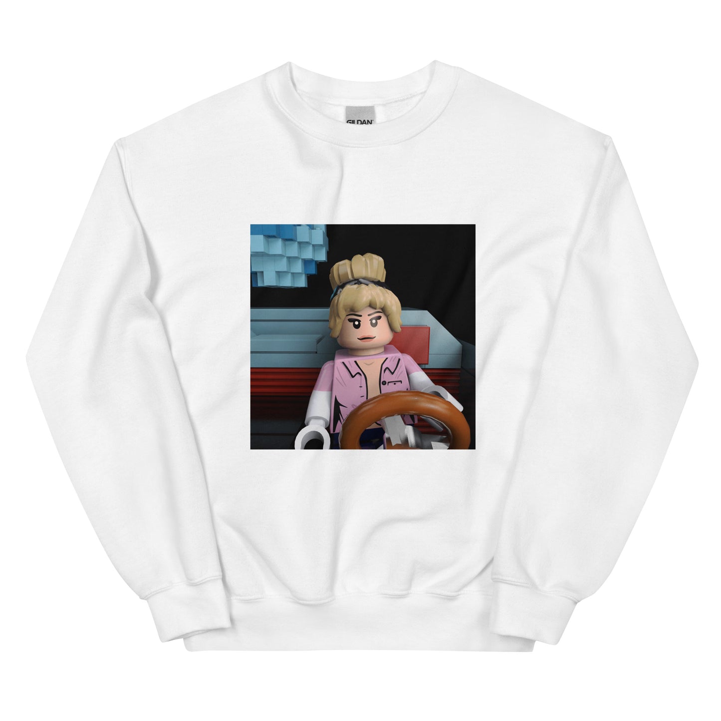 "Dua Lipa - Future Nostalgia" Lego Parody Sweatshirt