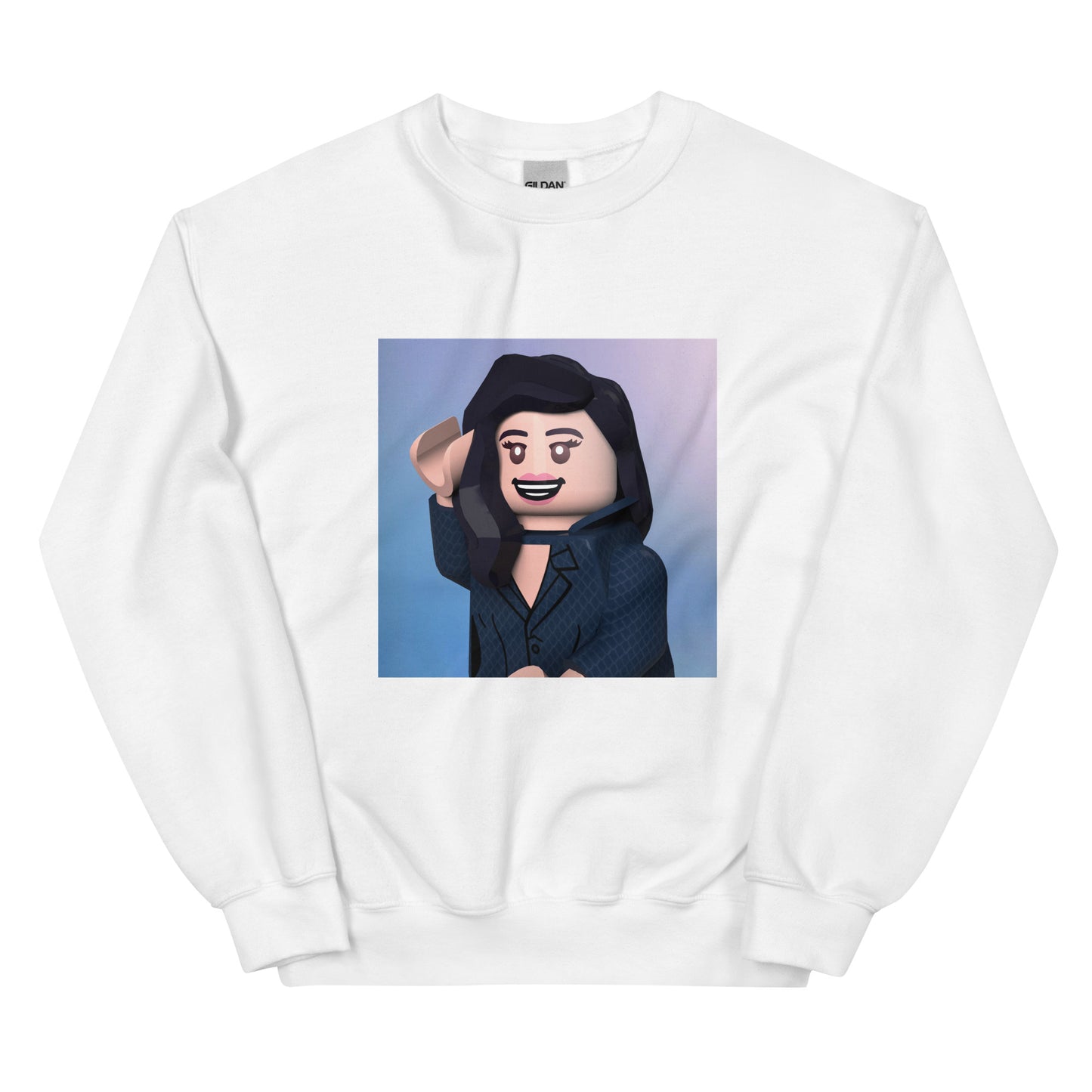 "Dua Lipa - Dua Lipa" Lego Parody Sweatshirt