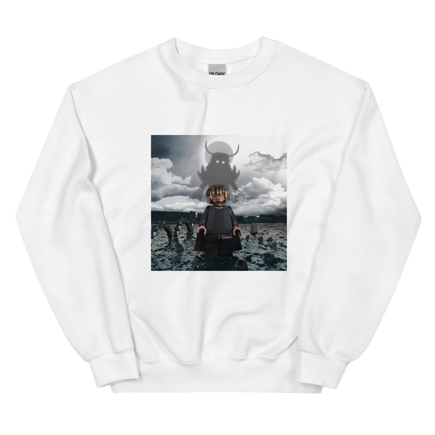 "Juice WRLD - Fighting Demons" Lego Parody Sweatshirt