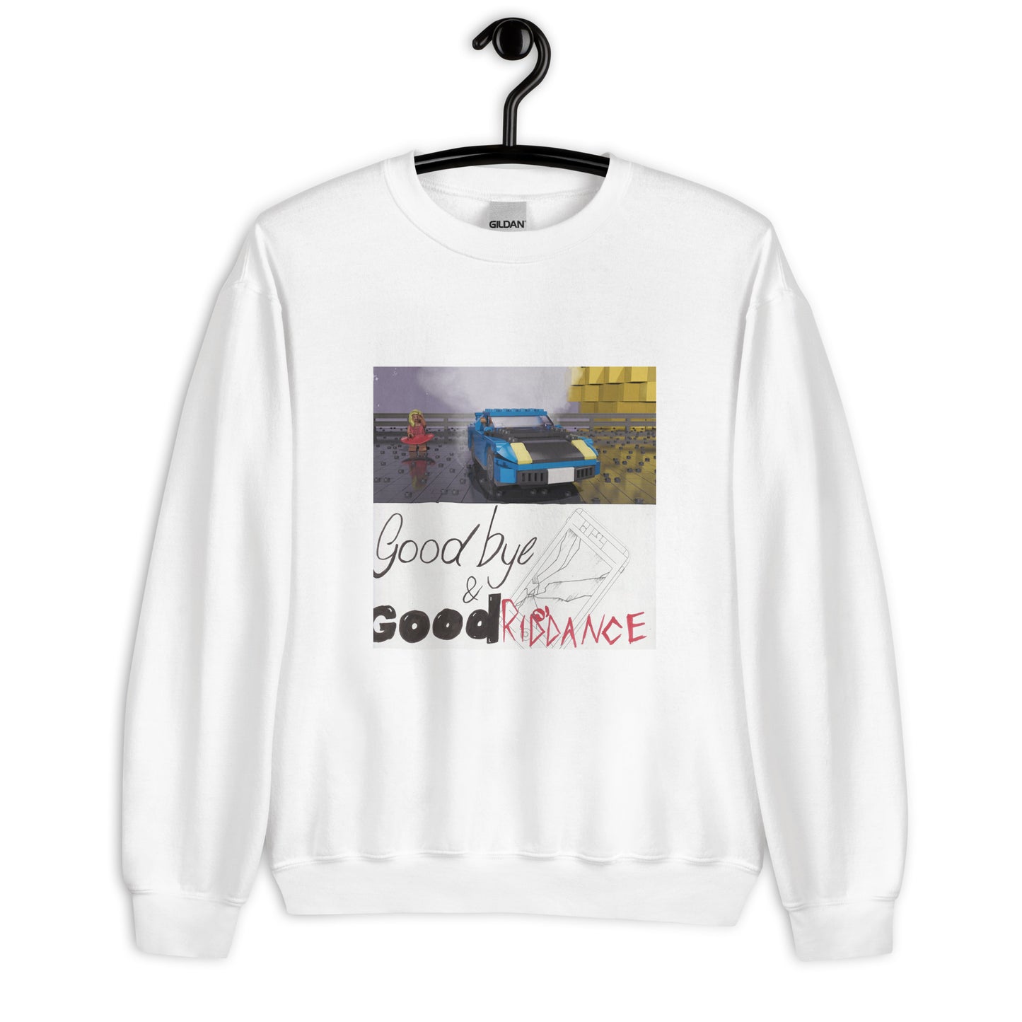 "Juice WRLD - Goodbye & Good Riddance" Lego Parody Sweatshirt