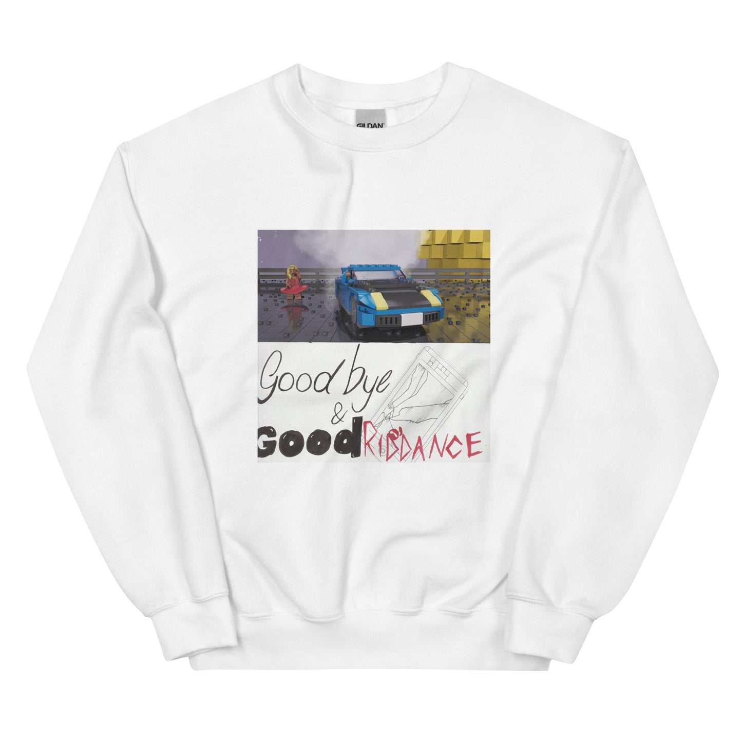 "Juice WRLD - Goodbye & Good Riddance" Lego Parody Sweatshirt