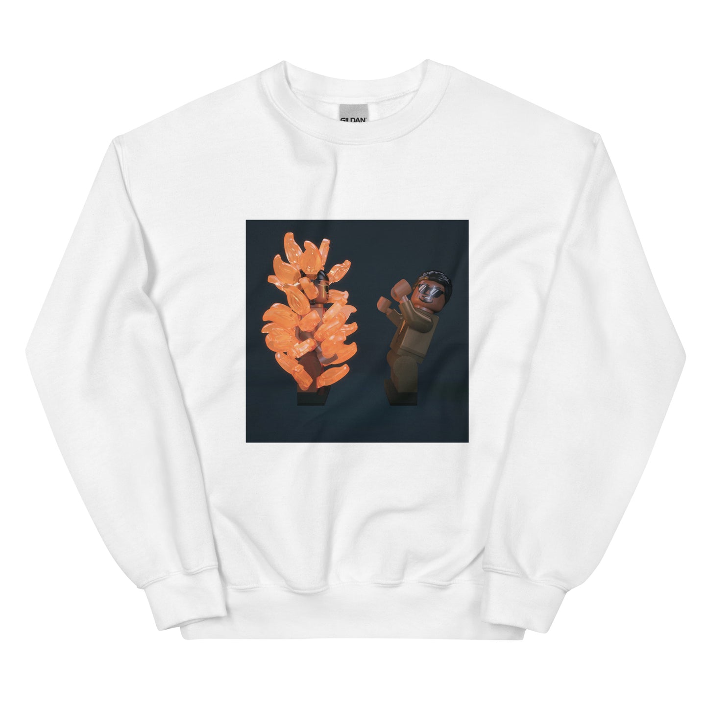 "Metro Boomin - HEROES & VILLAINS (Heroes Version)" Lego Parody Sweatshirt