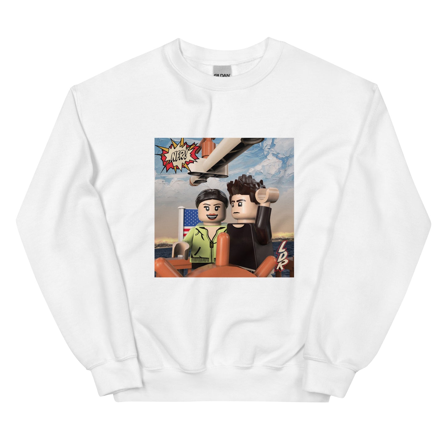 "Lana Del Rey - Norman Fucking Rockwell" Lego Parody Sweatshirt