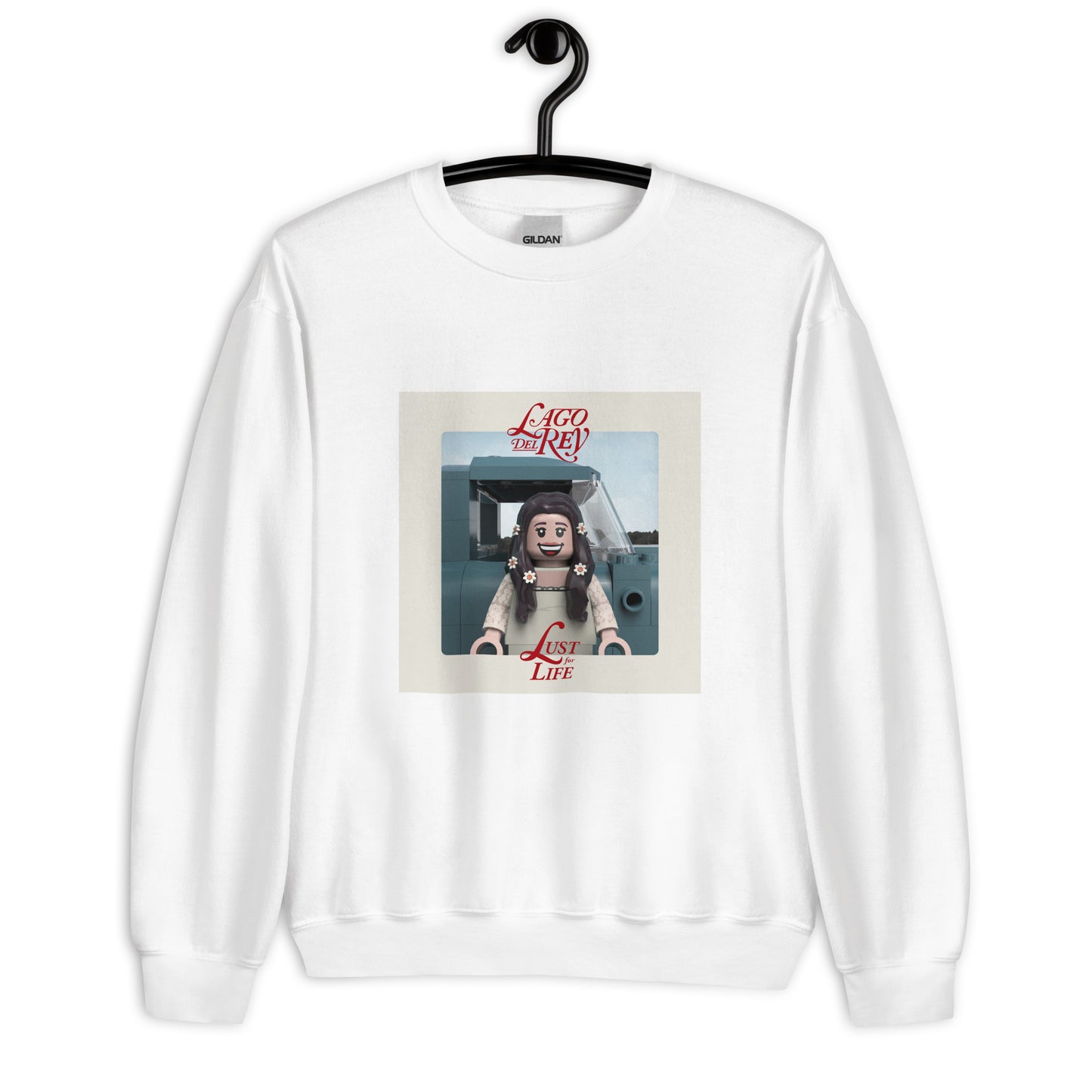 "Lana Del Rey - Lust for Life" Lego Parody Sweatshirt