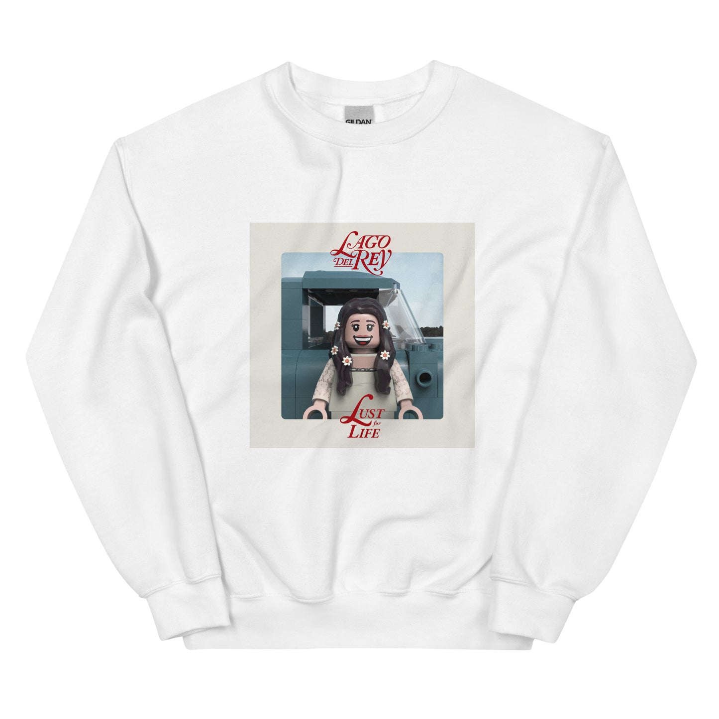 "Lana Del Rey - Lust for Life" Lego Parody Sweatshirt