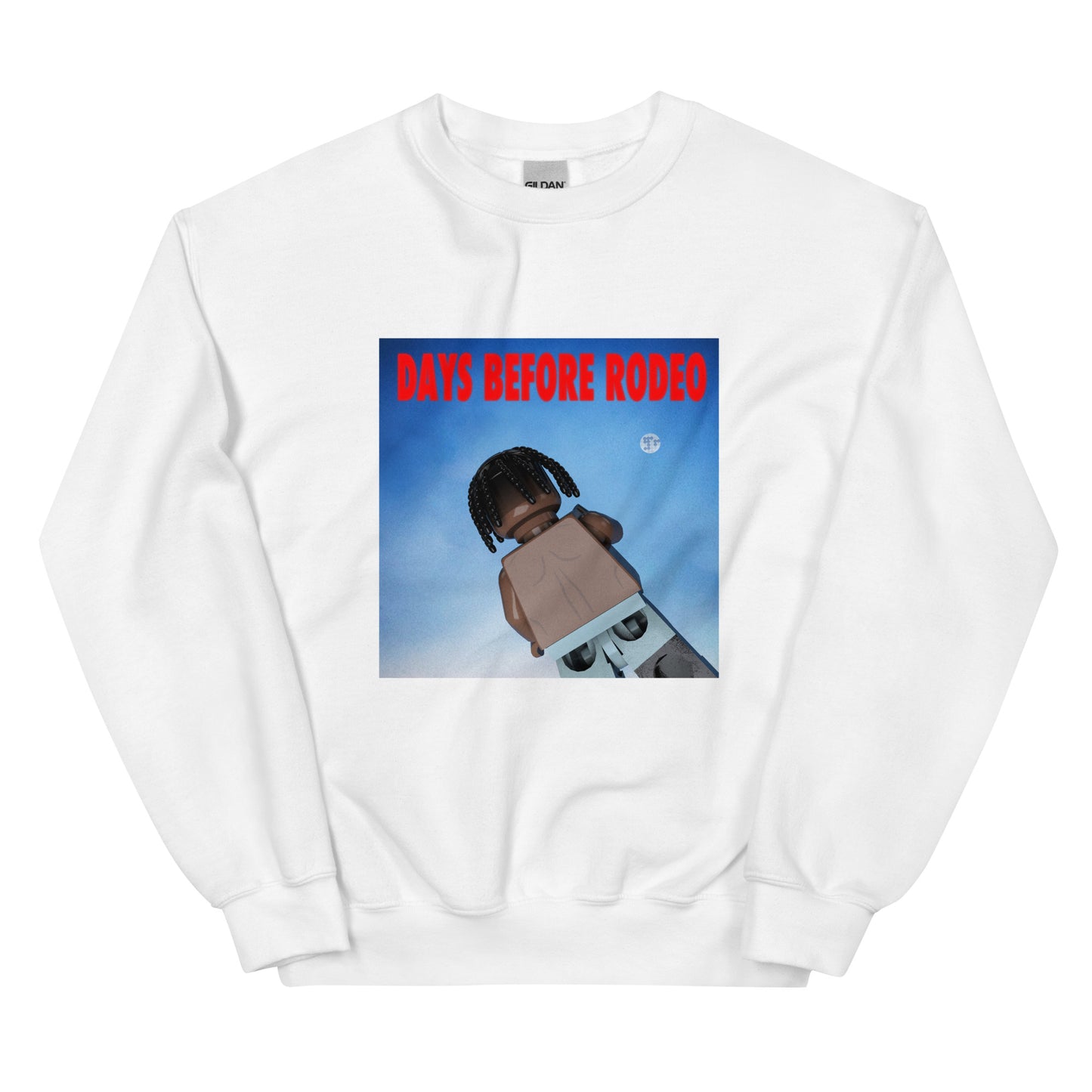 "Travis Scott - Days Before Rodeo" Lego Parody Sweatshirt