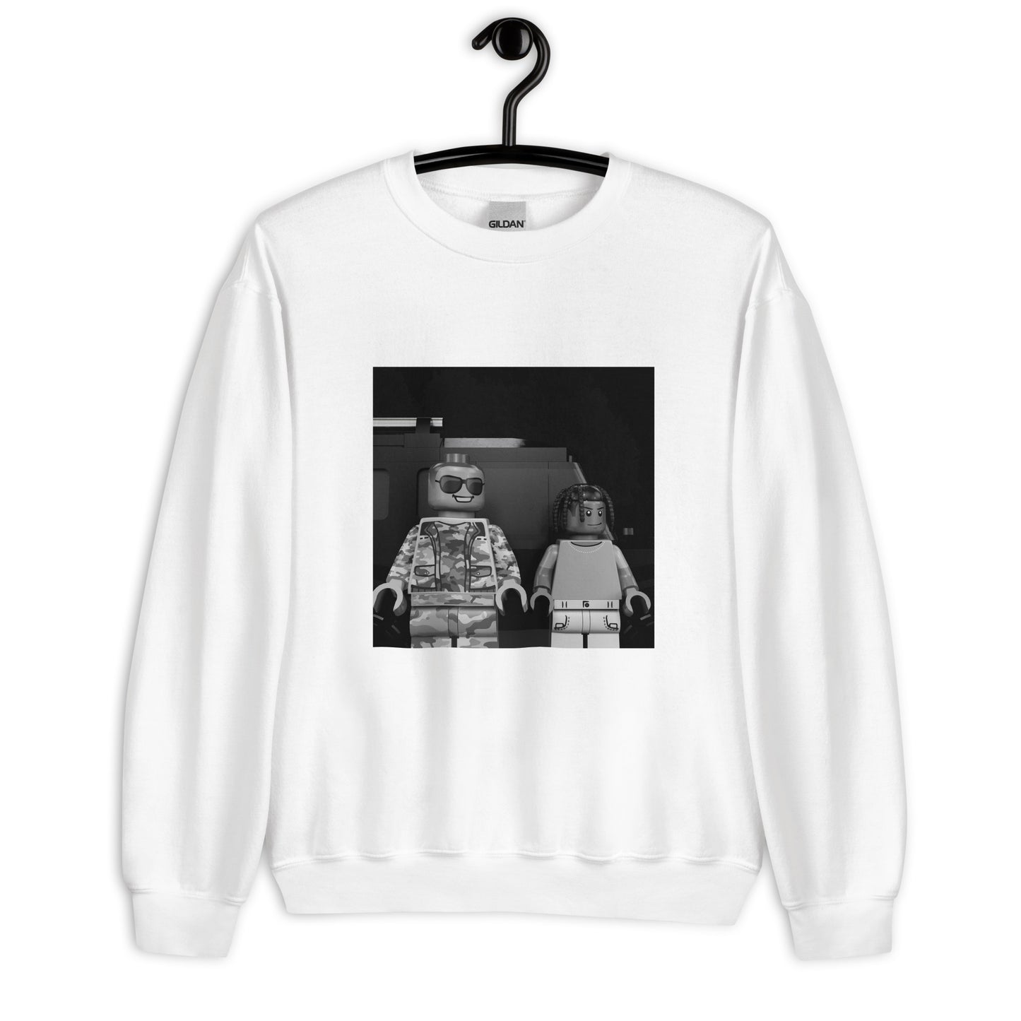 "Pharrell Williams & Travis Scott - Down in Atlanta" Lego Parody Sweatshirt