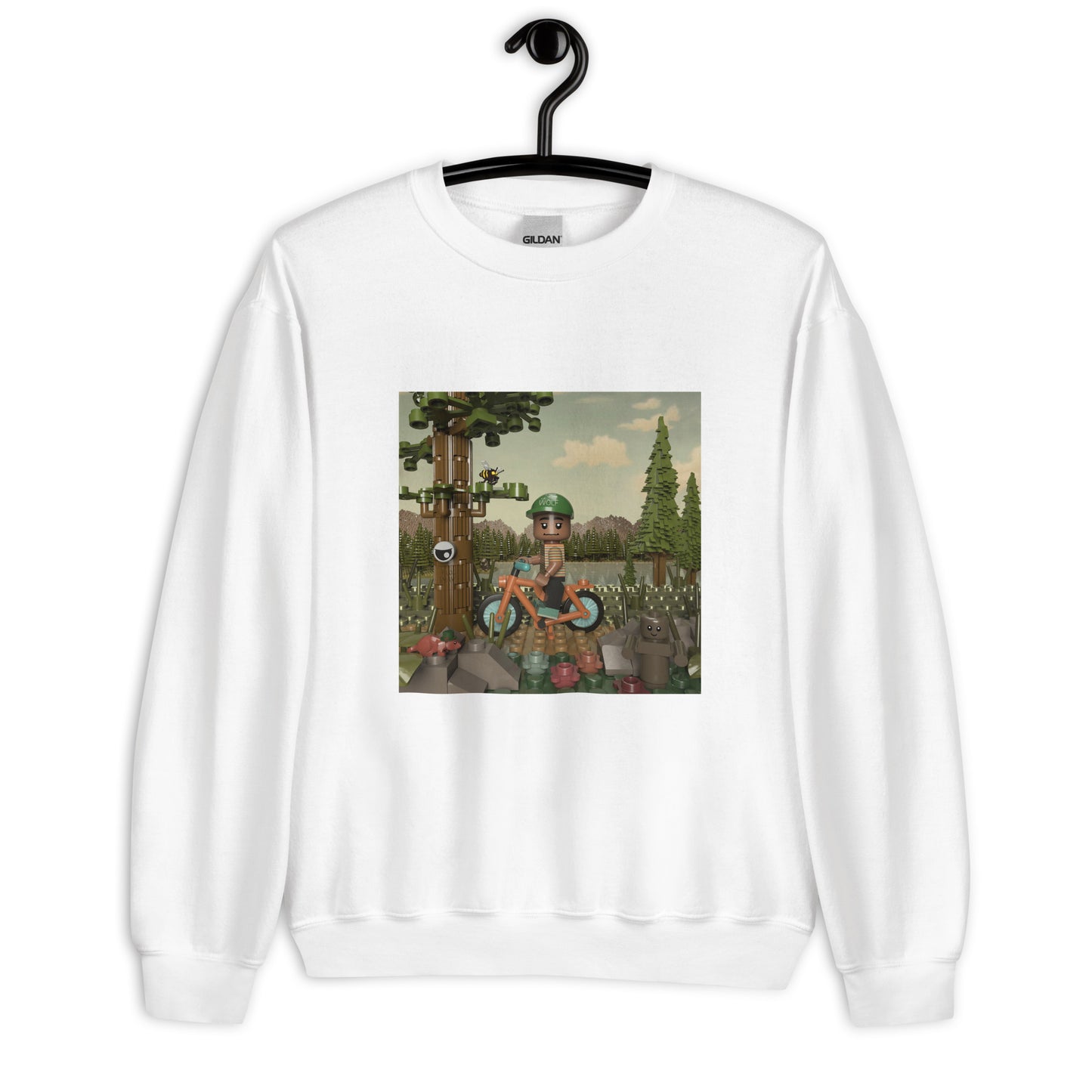 "Tyler, The Creator - Wolf" Lego Parody Sweatshirt