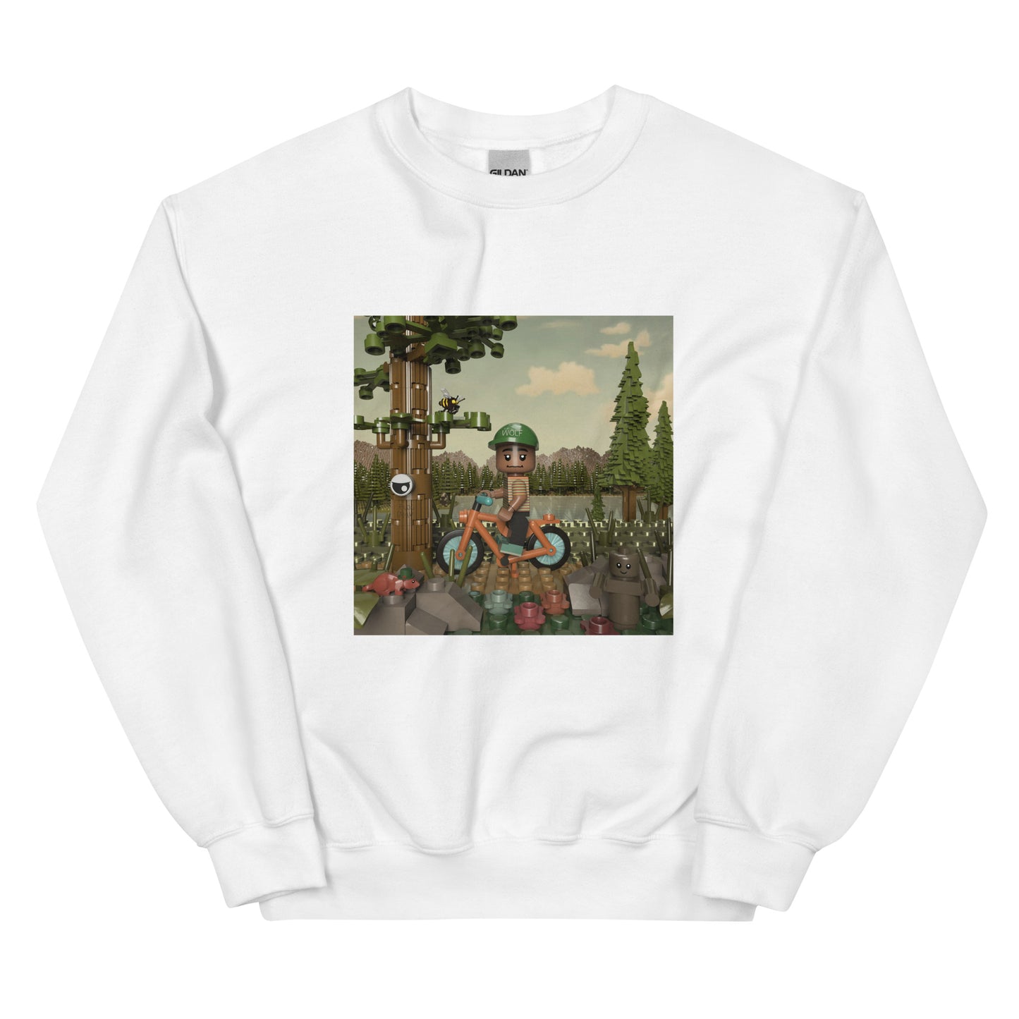 "Tyler, The Creator - Wolf" Lego Parody Sweatshirt