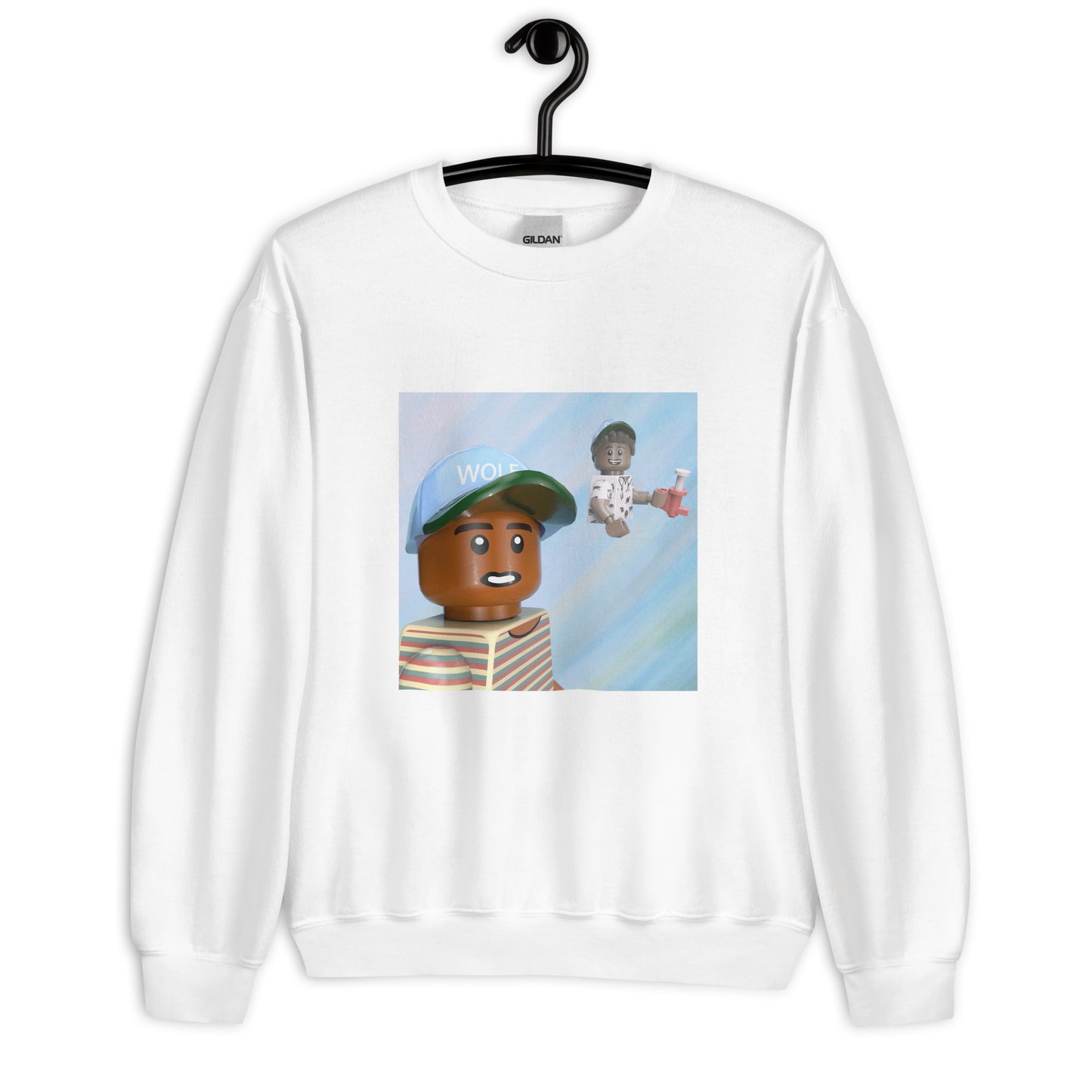 "Tyler, The Creator - Wolf (Original Cover)" Lego Parody Sweatshirt