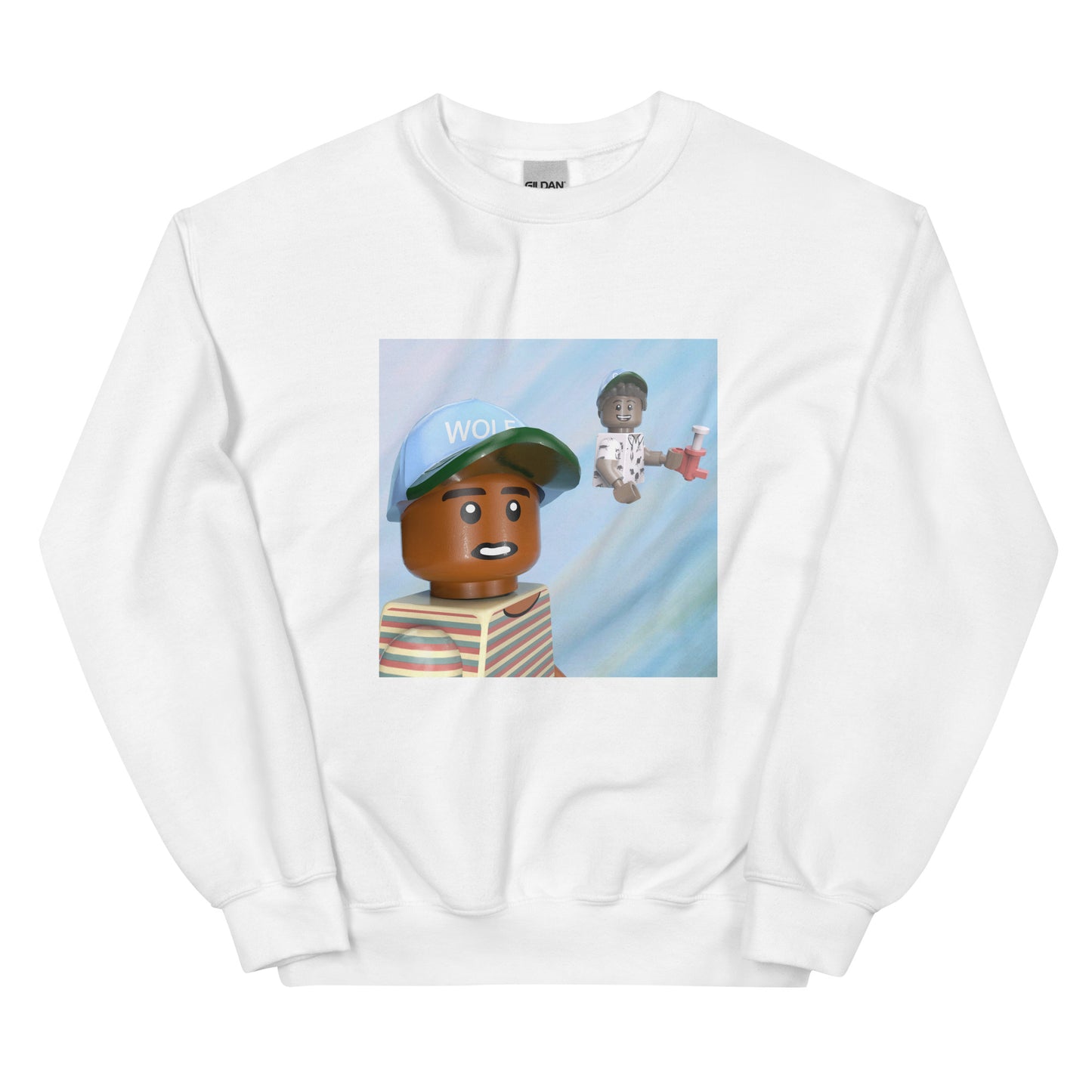 "Tyler, The Creator - Wolf (Original Cover)" Lego Parody Sweatshirt