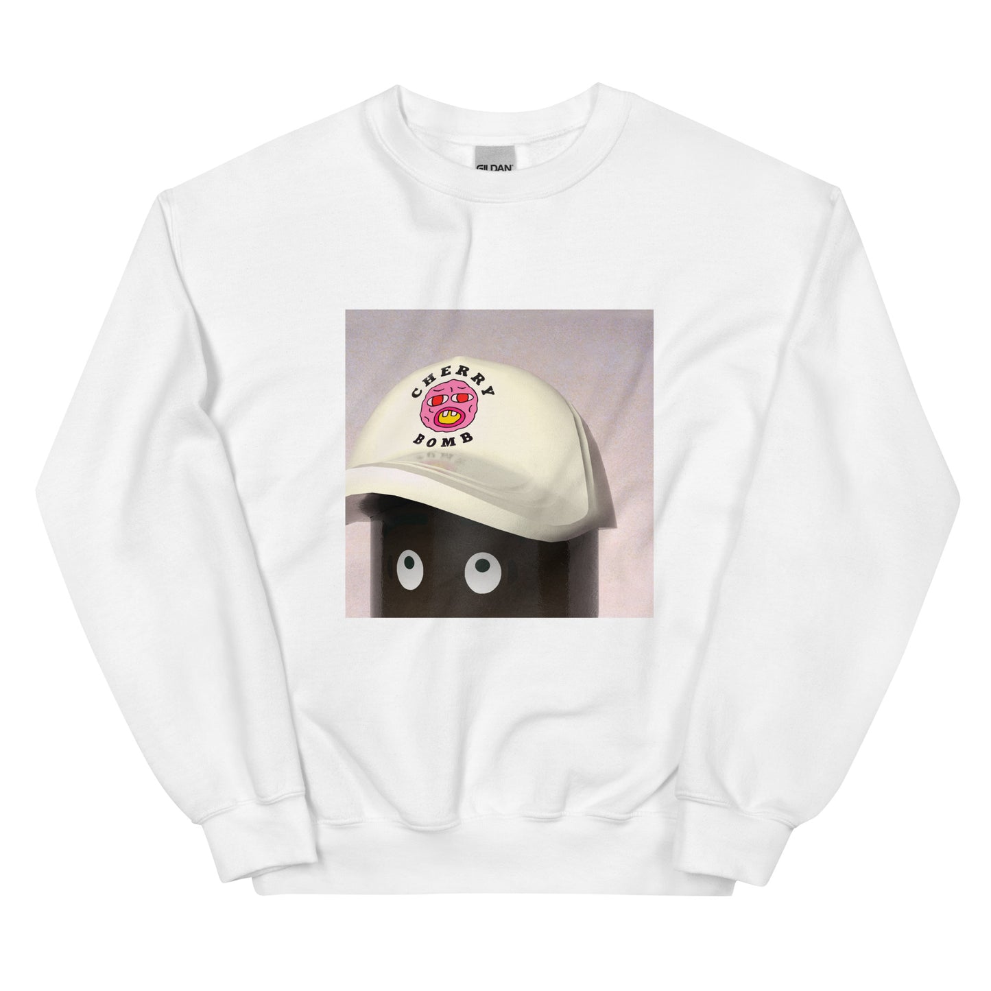 "Tyler, The Creator - Cherry Bomb (Alternate "Cap" Cover)" Lego Parody Sweatshirt