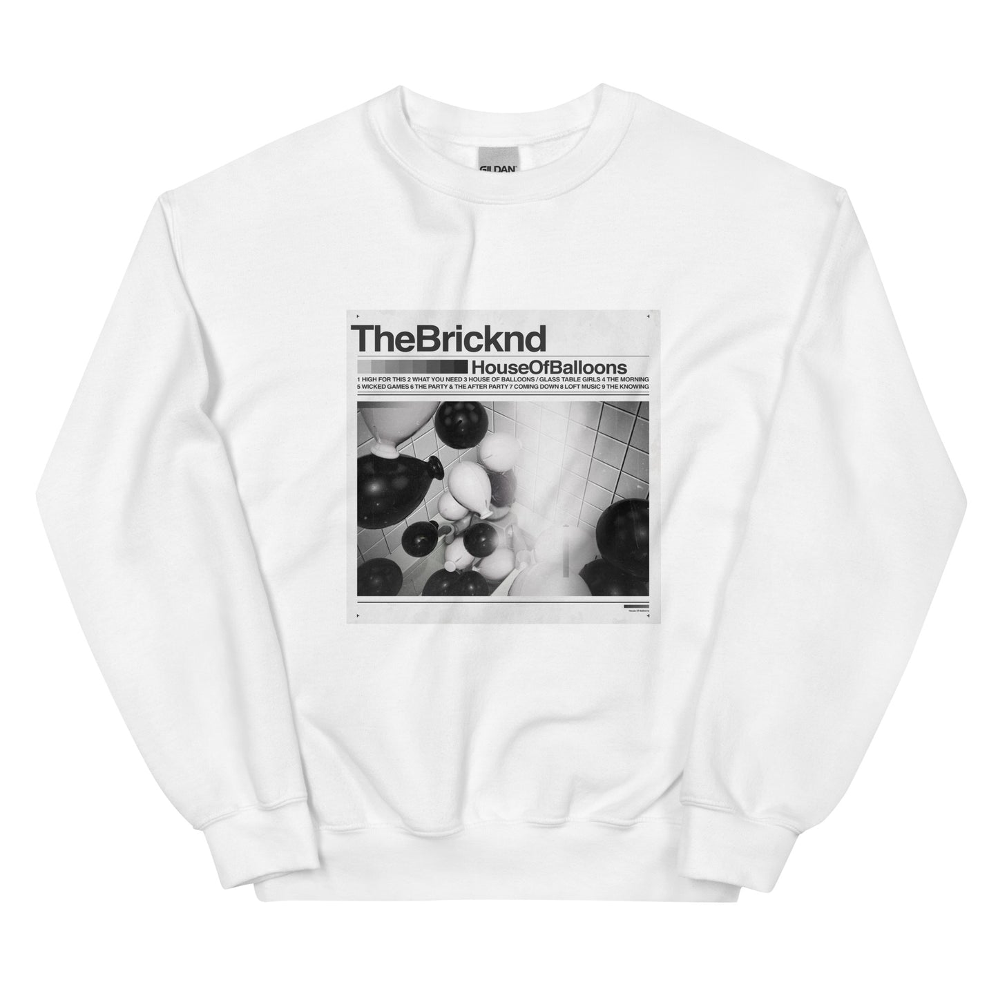 "The Weeknd - House of Balloons" Lego Parody Sweatshirt