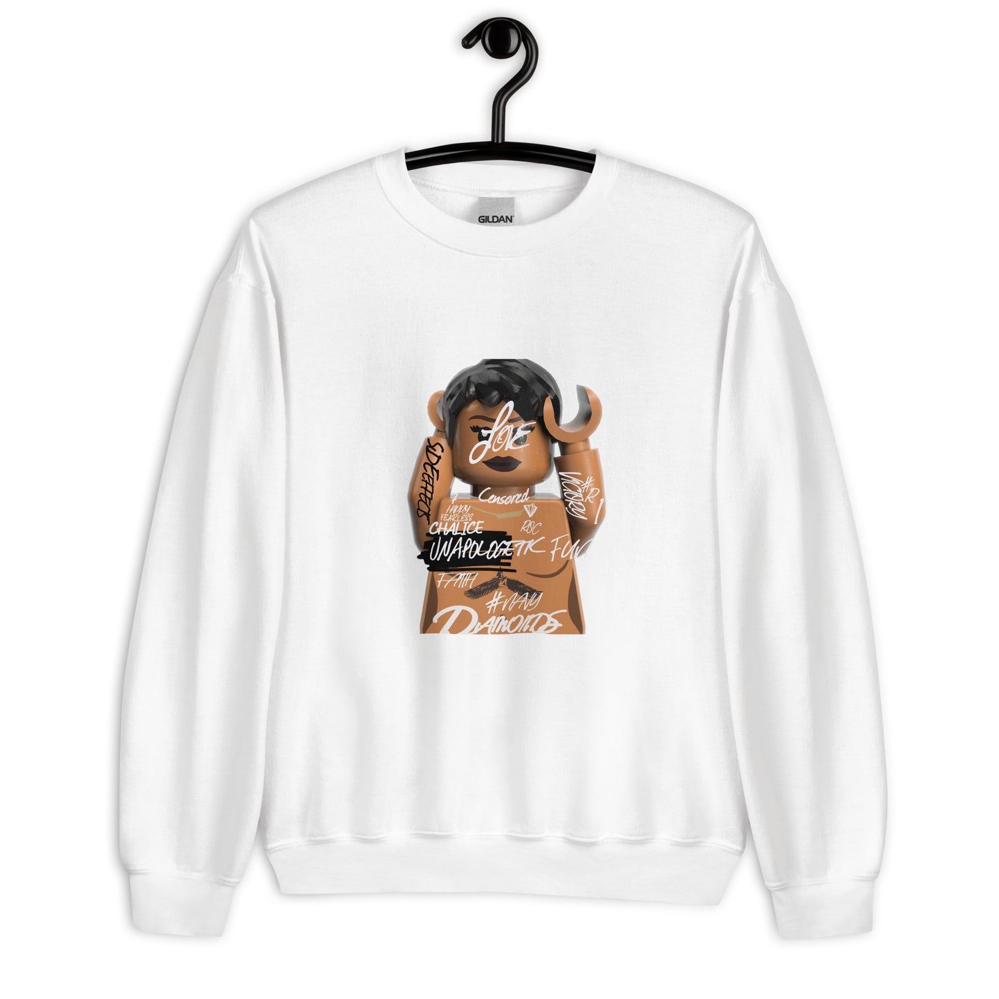 "Rihanna - Unapologetic" Lego Parody Sweatshirt