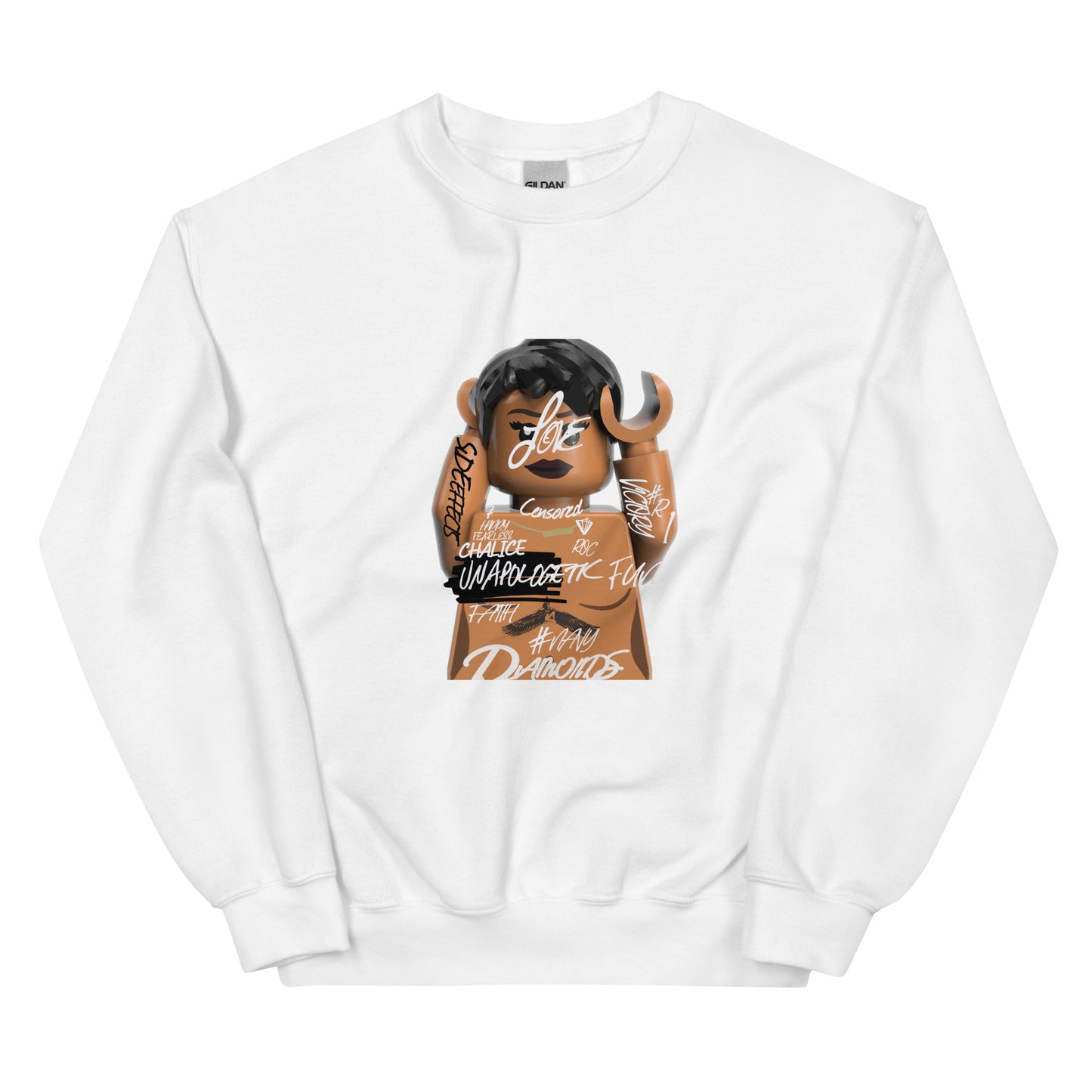 "Rihanna - Unapologetic" Lego Parody Sweatshirt