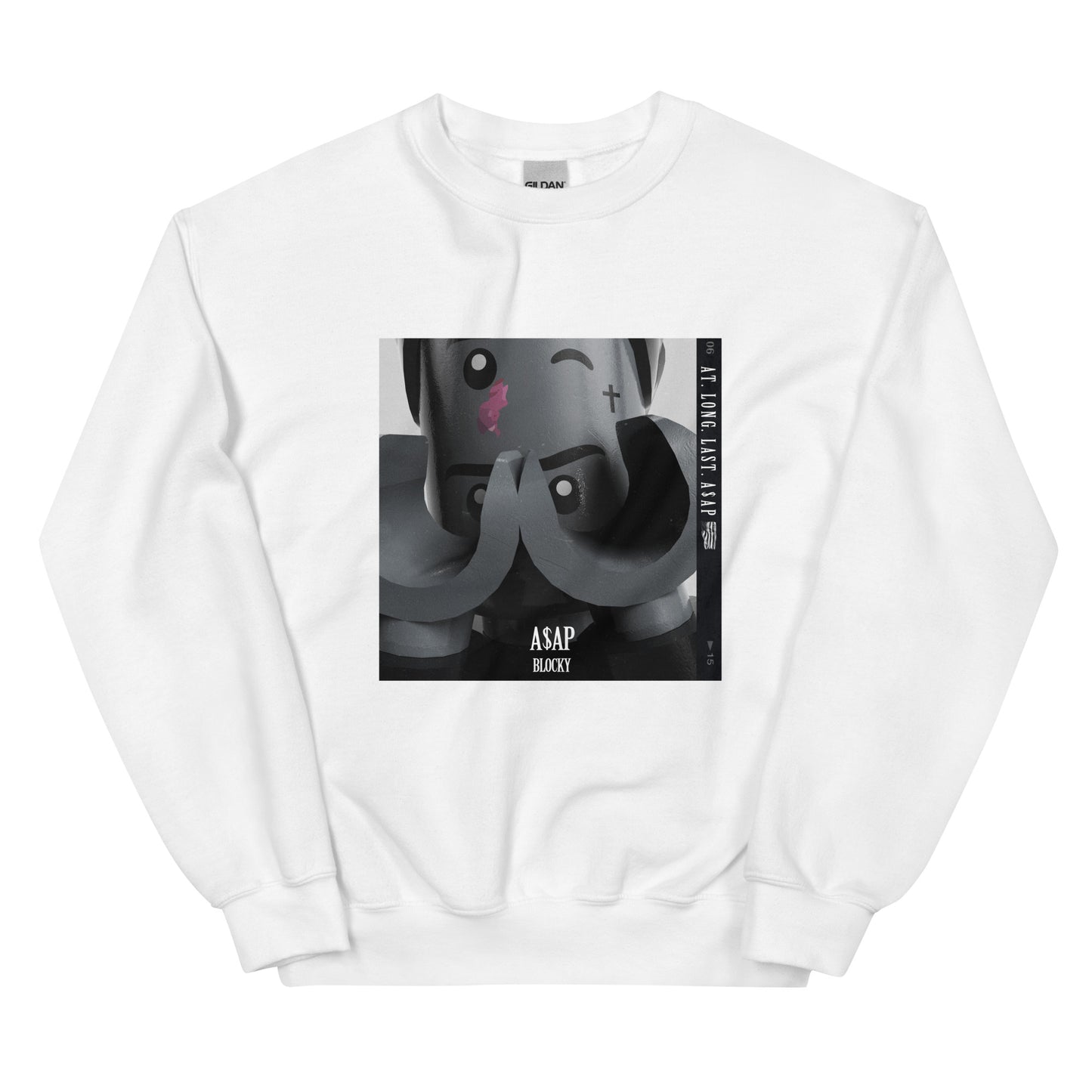 "A$AP Rocky - At. Long. Last. ASAP" Lego Parody Sweatshirt