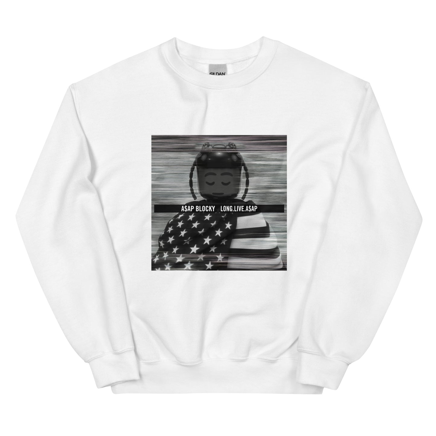 "A$AP Rocky - Long. Live. ASAP" Lego Parody Sweatshirt