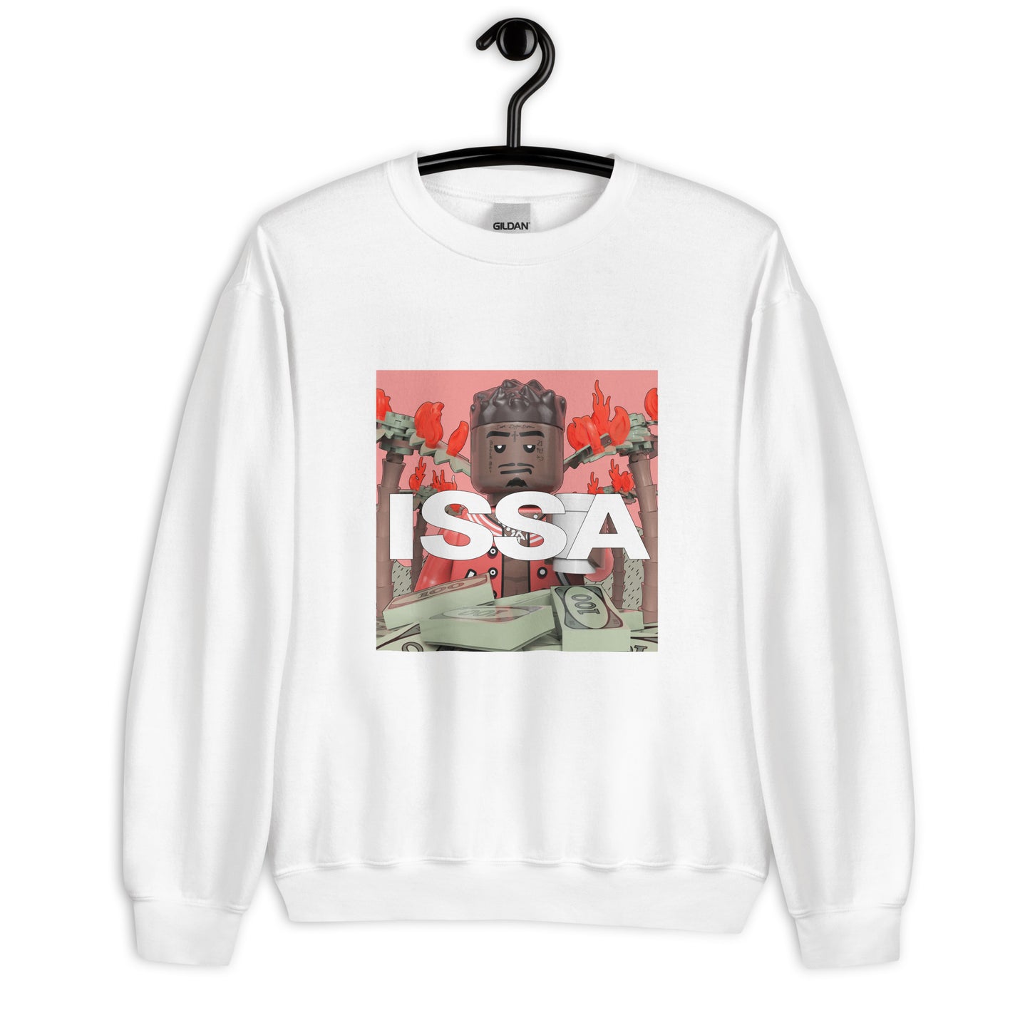 "21 Savage - Issa" Lego Parody Sweatshirt