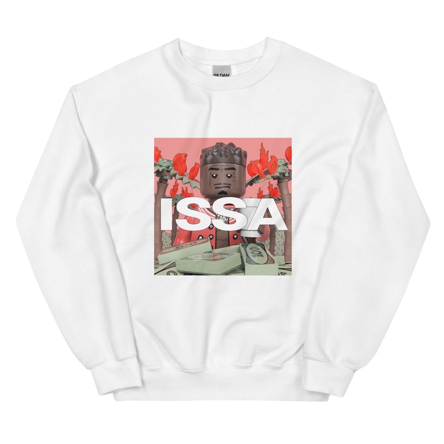 "21 Savage - Issa" Lego Parody Sweatshirt