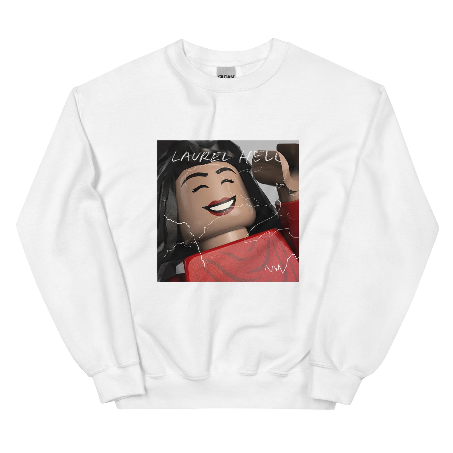 "Mitski - Laurel Hell" Lego Parody Sweatshirt