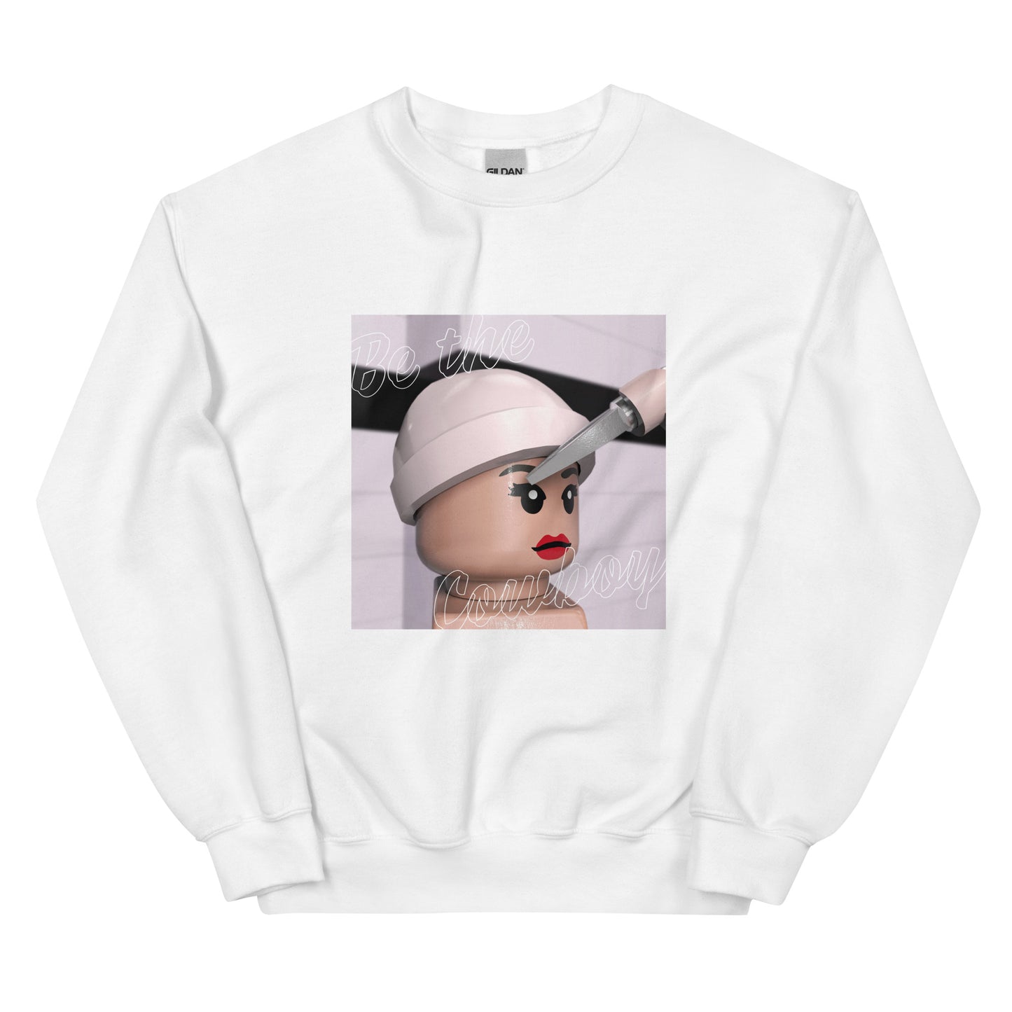 "Mitski - Be The Cowboy" Lego Parody Sweatshirt