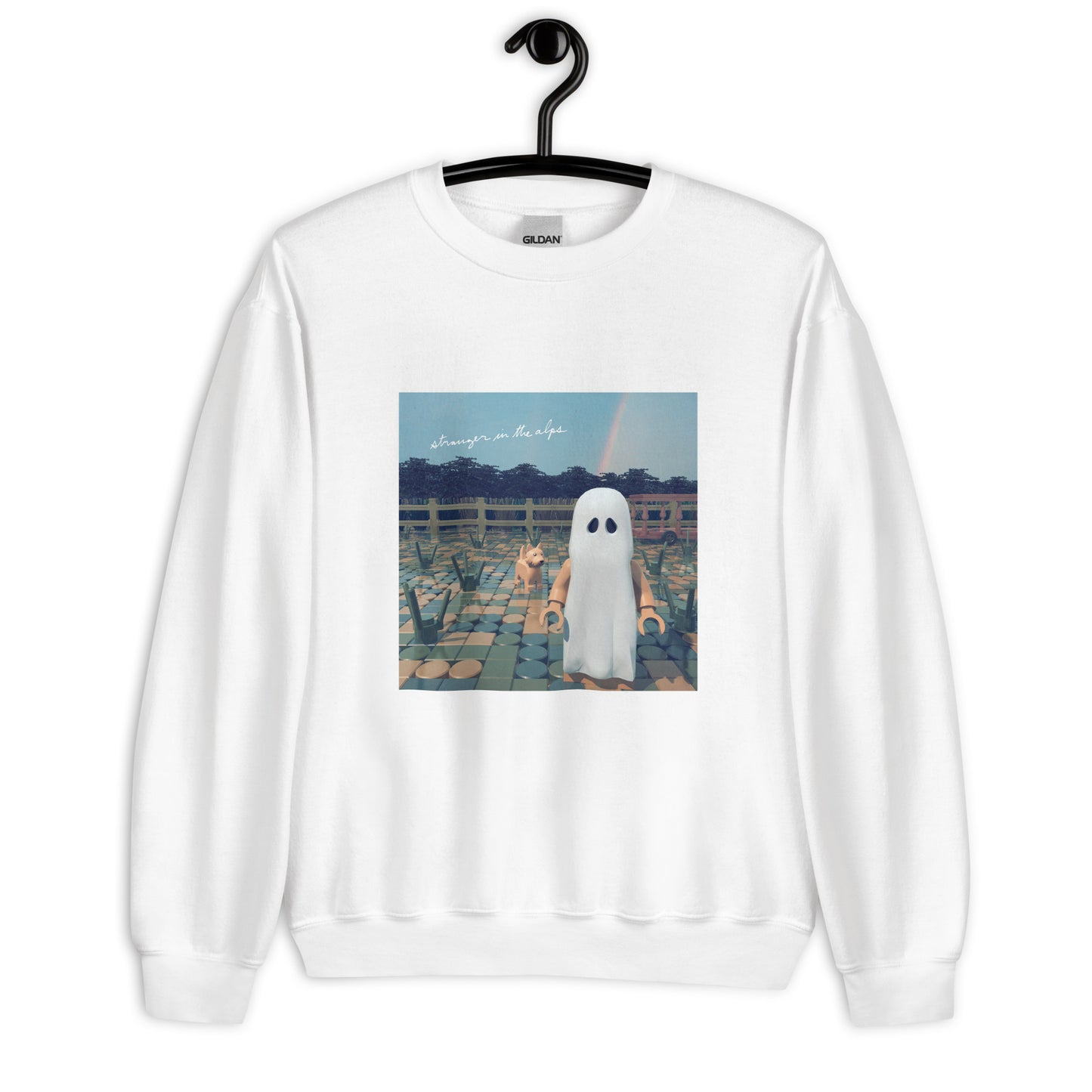 "Phoebe Bridgers - Stranger in the Alps" Lego Parody Sweatshirt