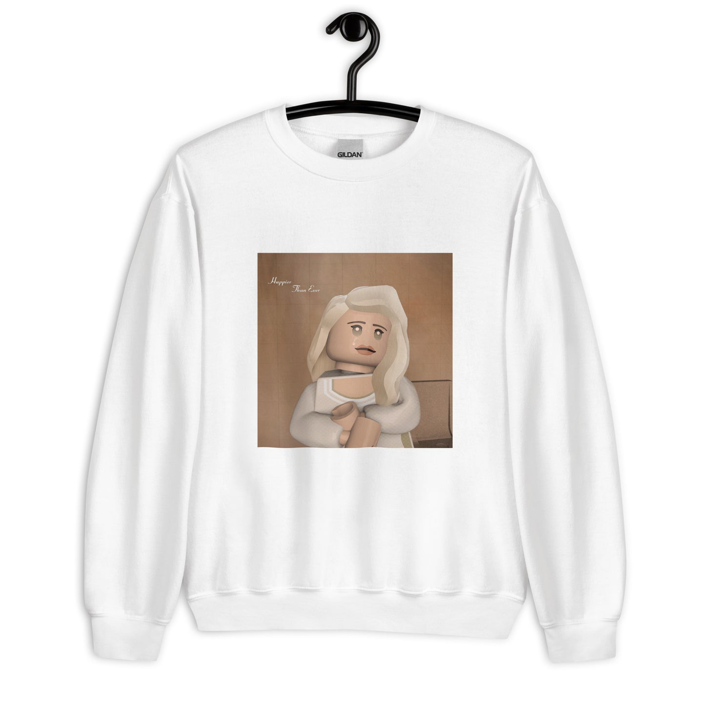 "Billie Eilish - Happier Than Ever" Lego Parody Sweatshirt