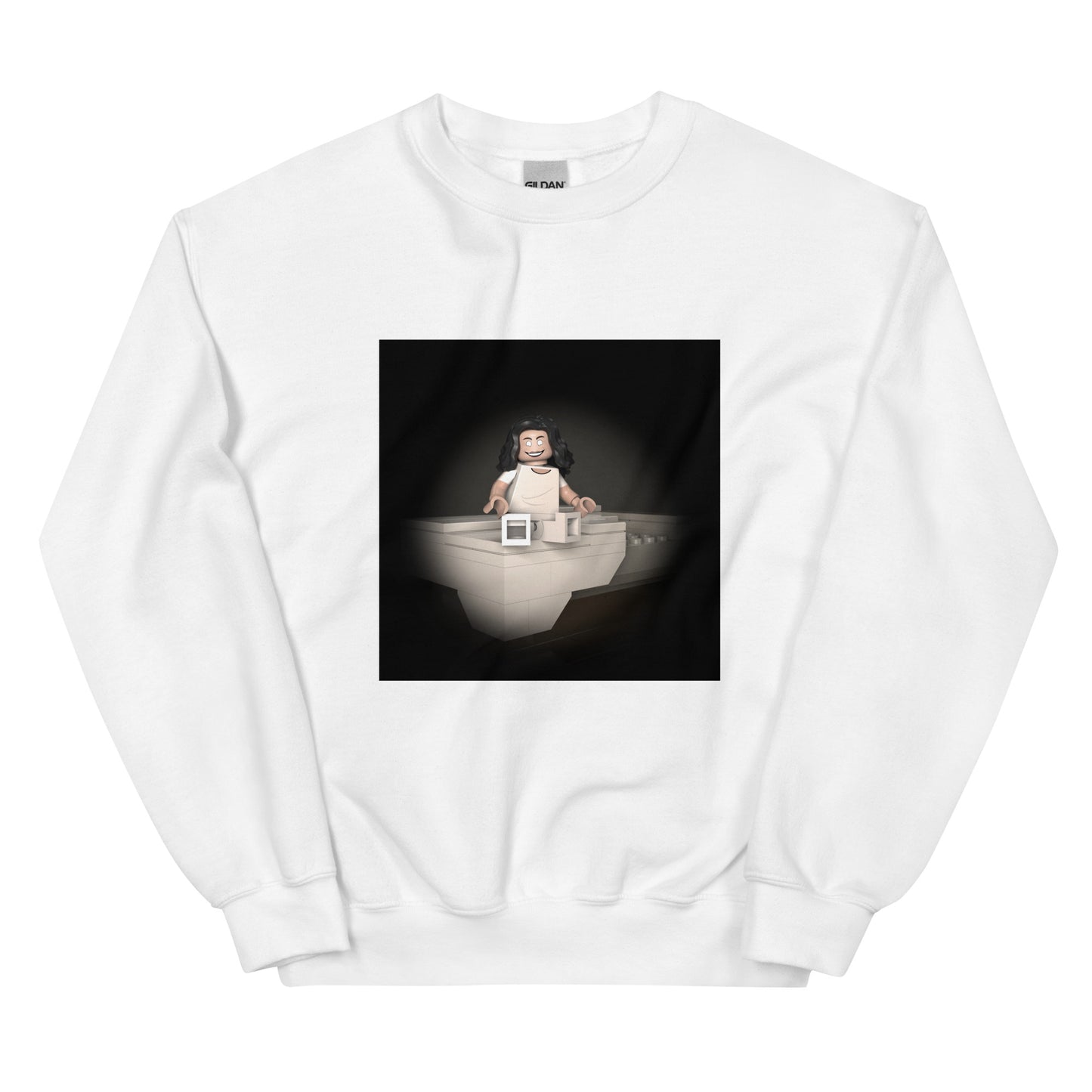 "Billie Eilish - When We All Fall Asleep, Where Do We Go?" Lego Parody Sweatshirt