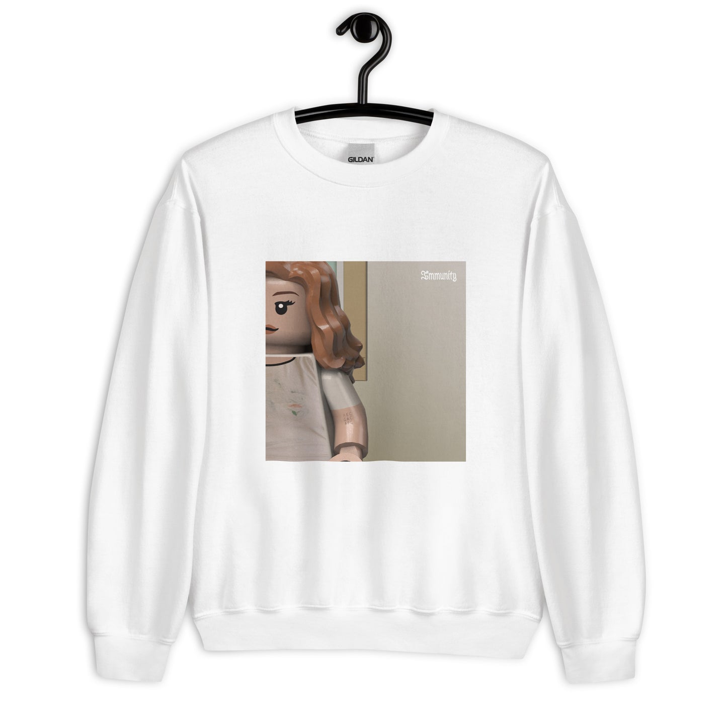 "Clairo - Immunity" Lego Parody Sweatshirt