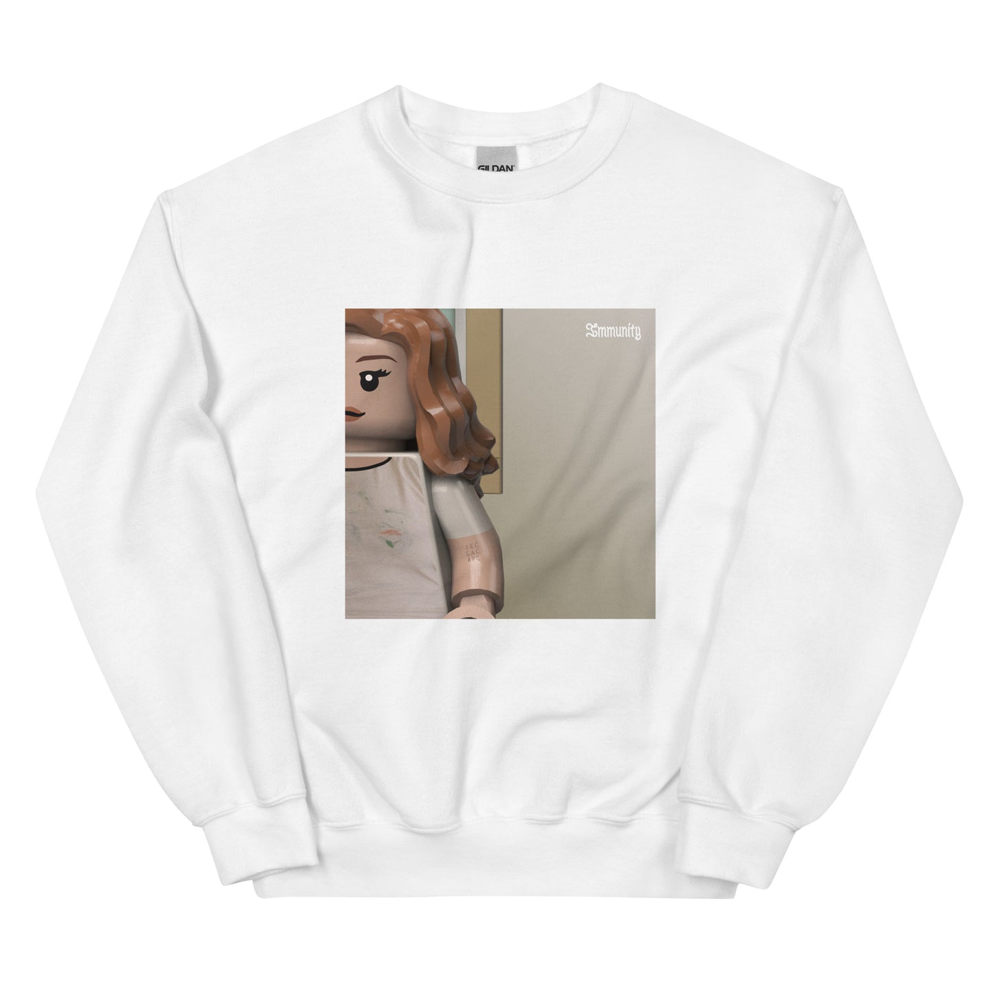 "Clairo - Immunity" Lego Parody Sweatshirt