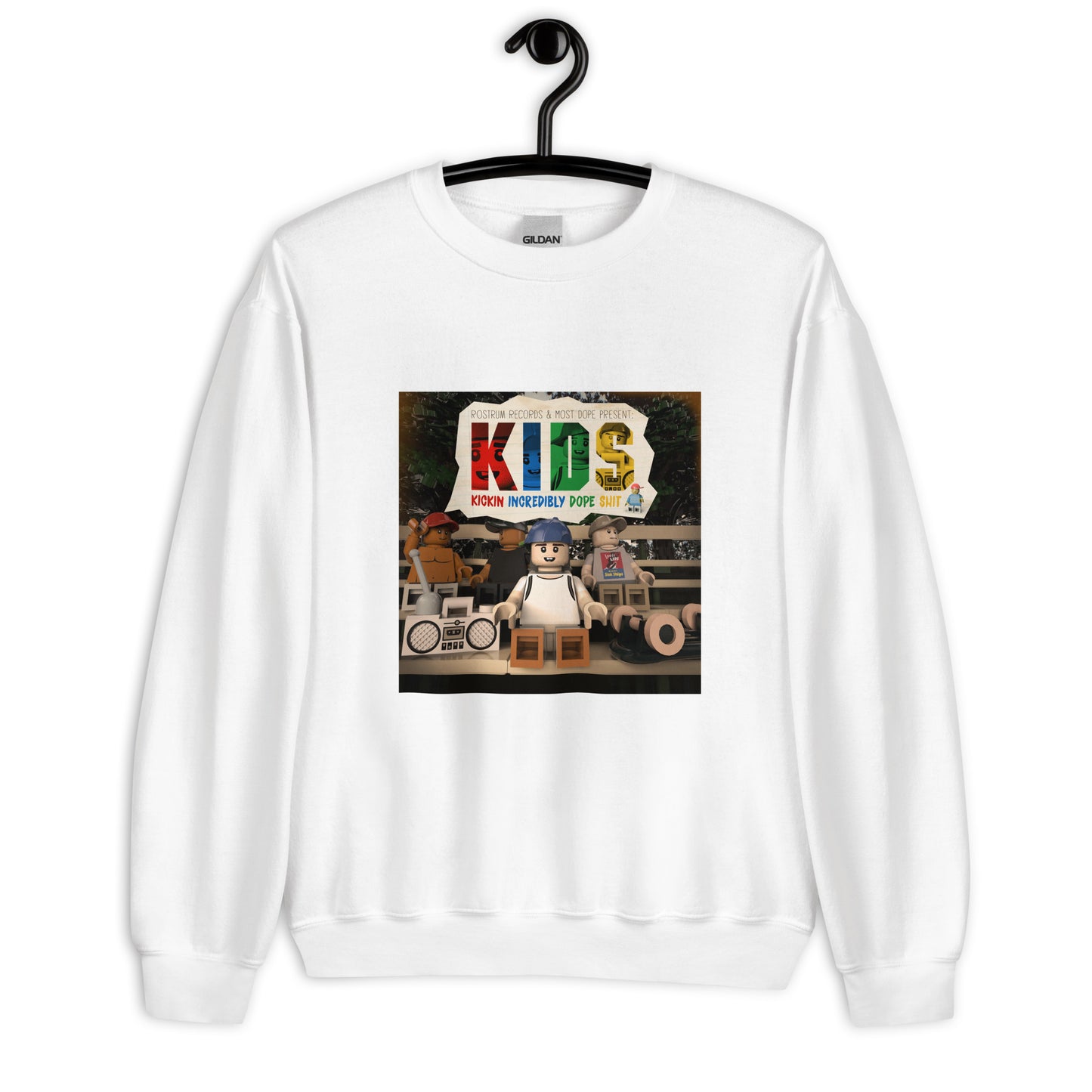 "Mac Miller - K.I.D.S." Lego Parody Sweatshirt